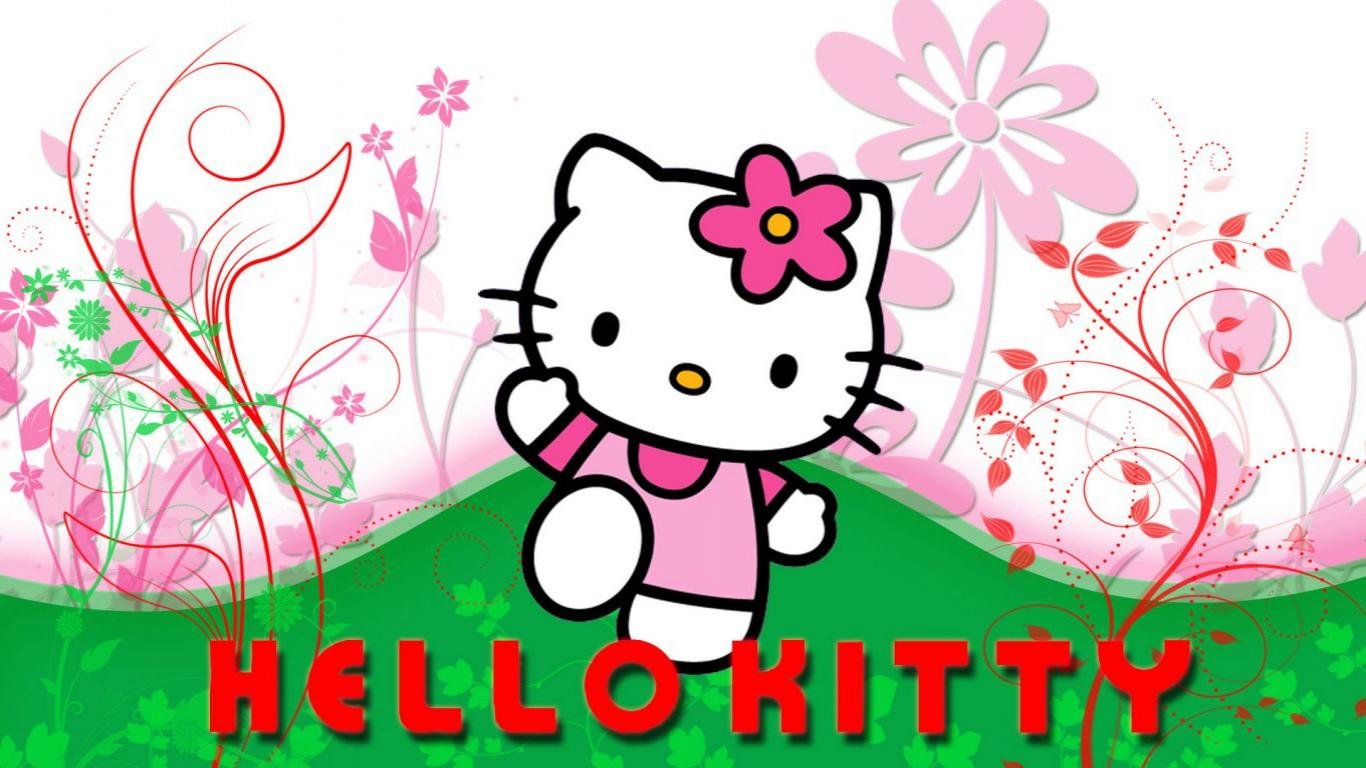 High resolution Hello Kitty hd 1366x768 background ID:93304 for PC