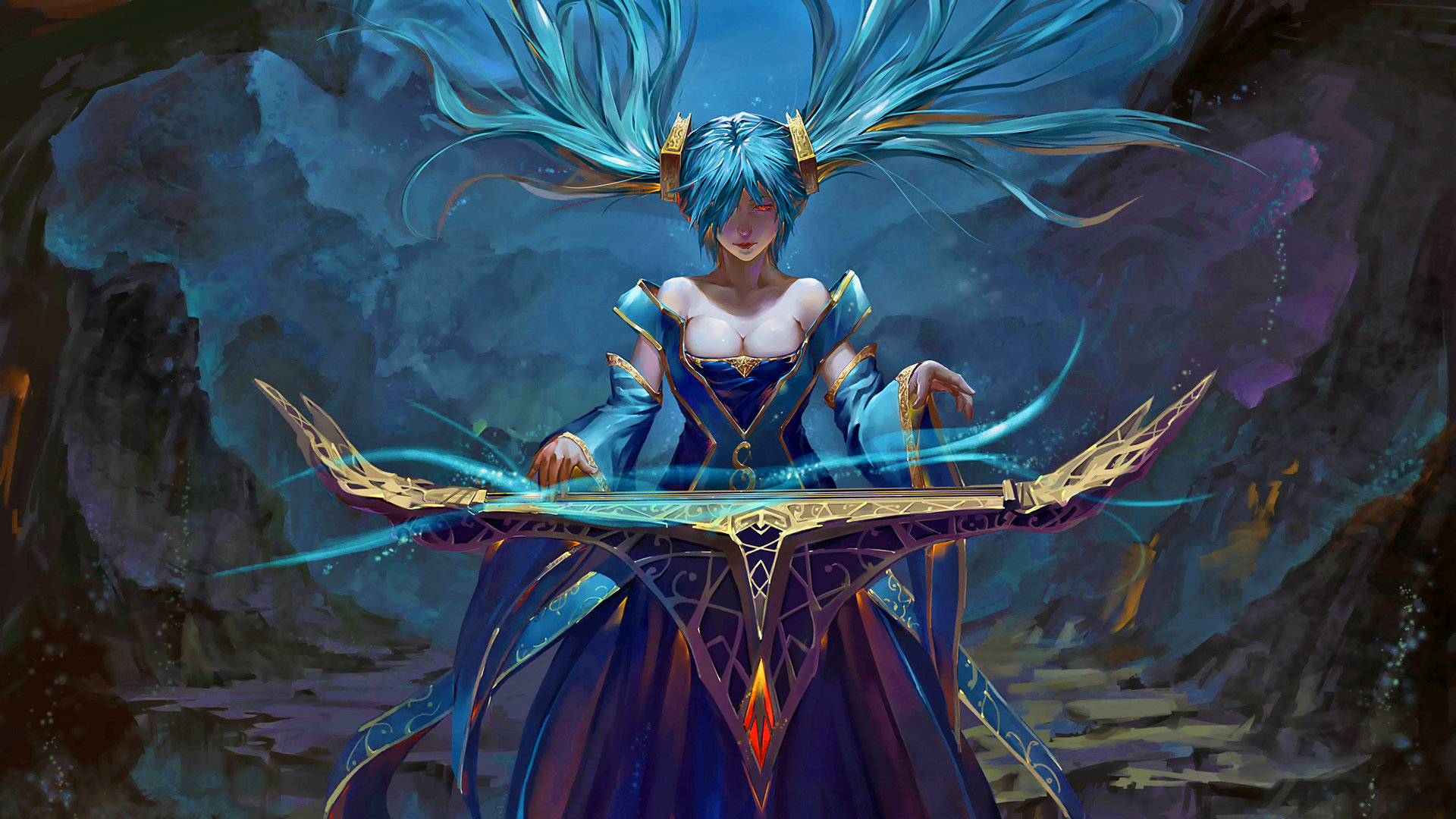 High resolution Sona (League Of Legends) full hd 1080p background ID:170896 for desktop