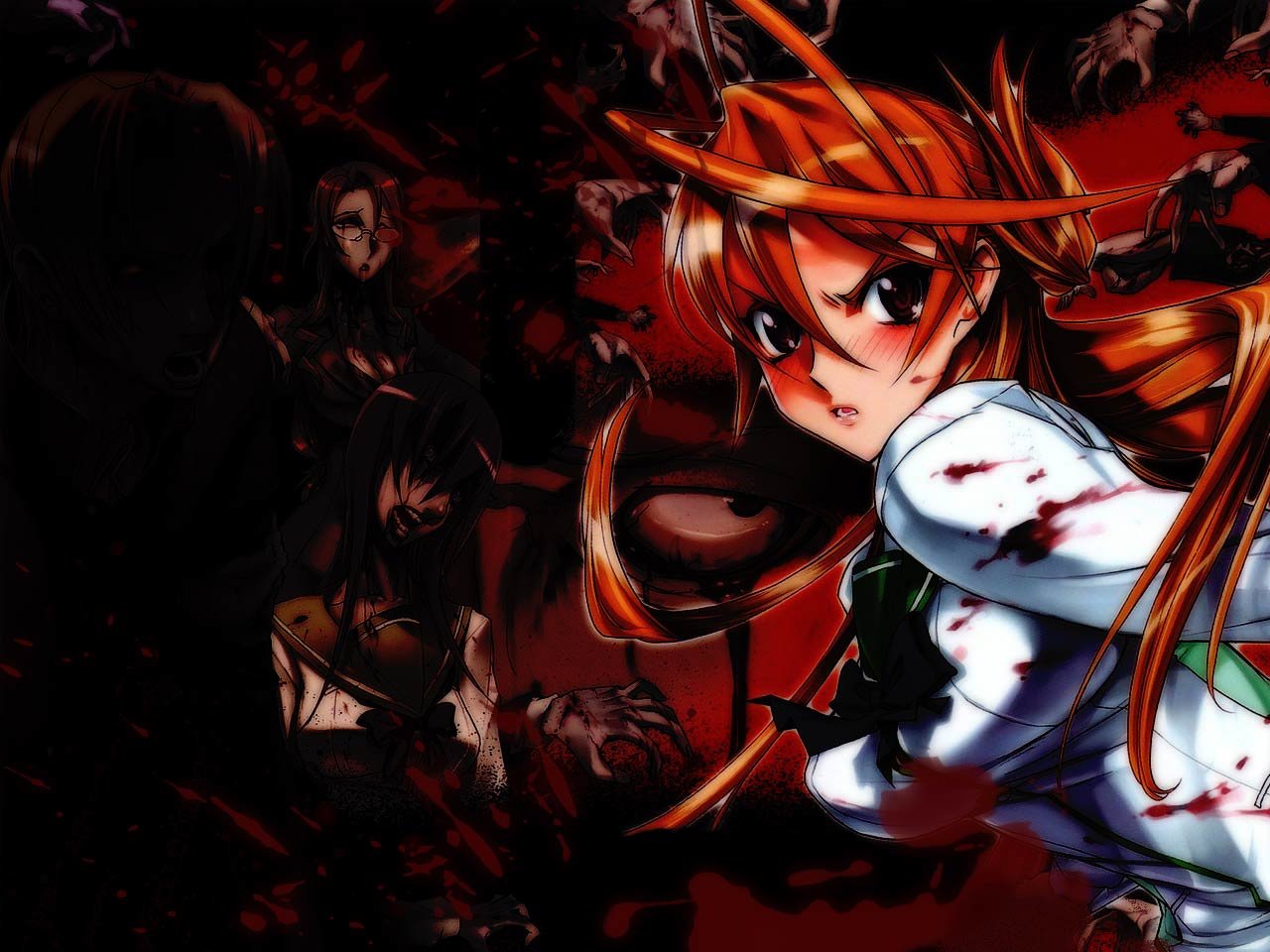 Download hd 1280x960 Highschool Of The Dead PC wallpaper ID:447761 for free