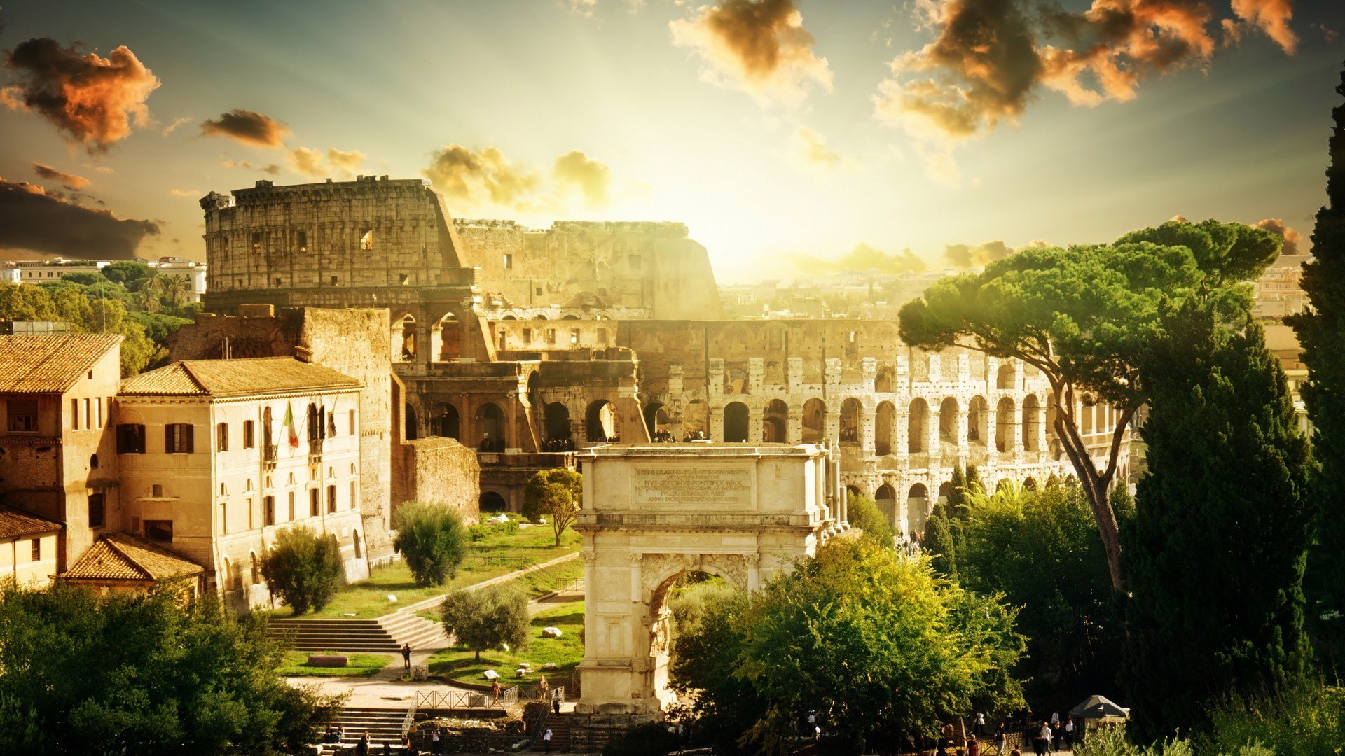 Free download Colosseum background ID:488774 hd 1080p for desktop