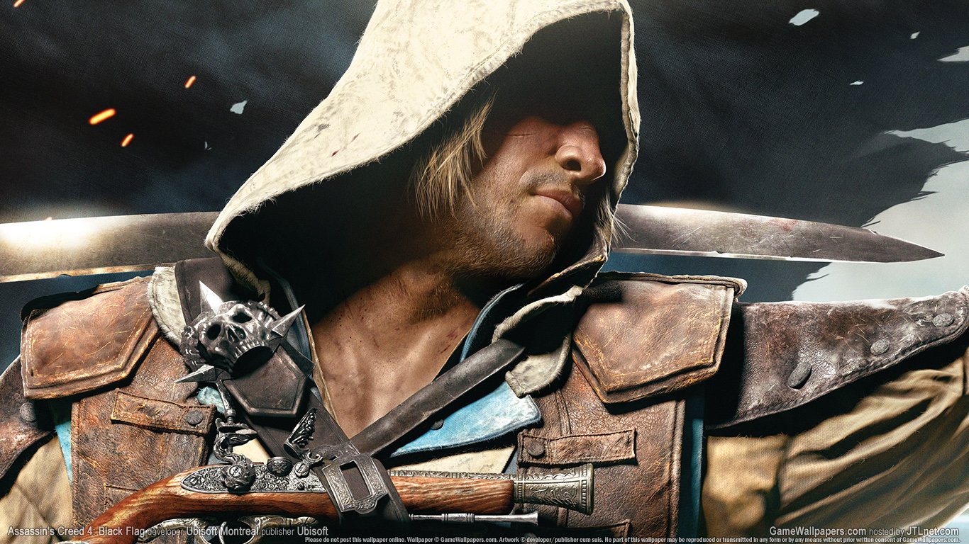Free Assassin's Creed 4: Black Flag high quality background ID:234594 for 1366x768 laptop desktop