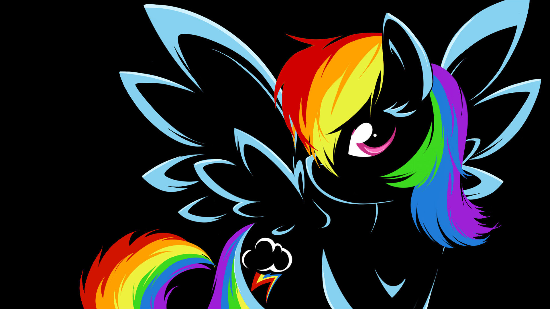 Free download Rainbow Dash wallpaper ID:154057 full hd for computer