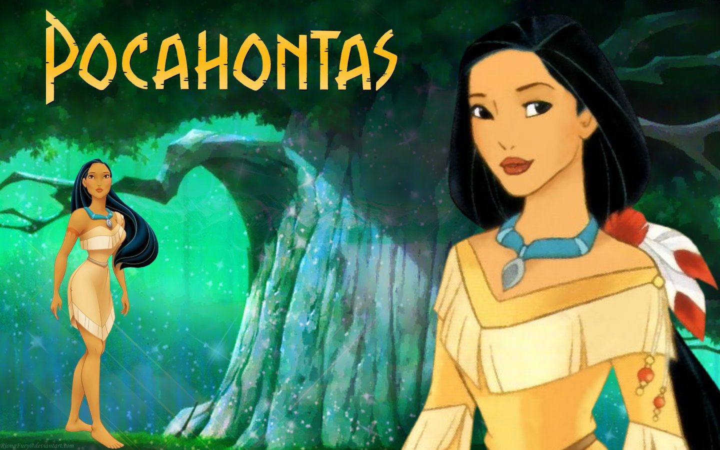 Download hd 1440x900 Pocahontas computer background ID:55543 for free