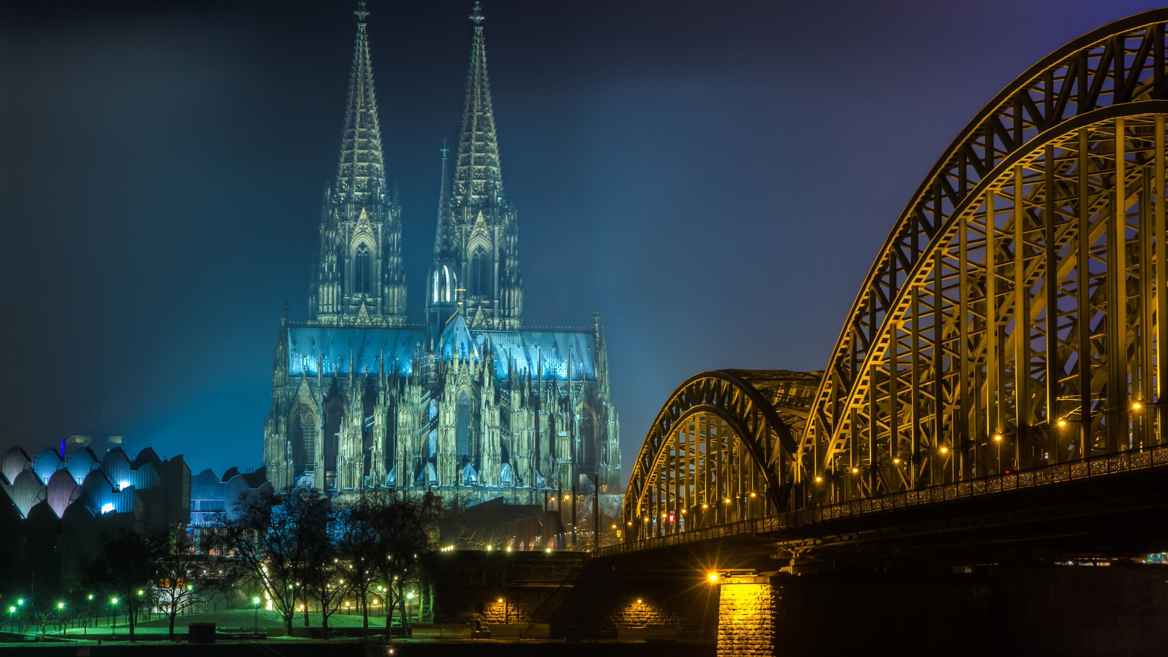 Free download Cologne Cathedral background ID:237509 uhd 4k for desktop
