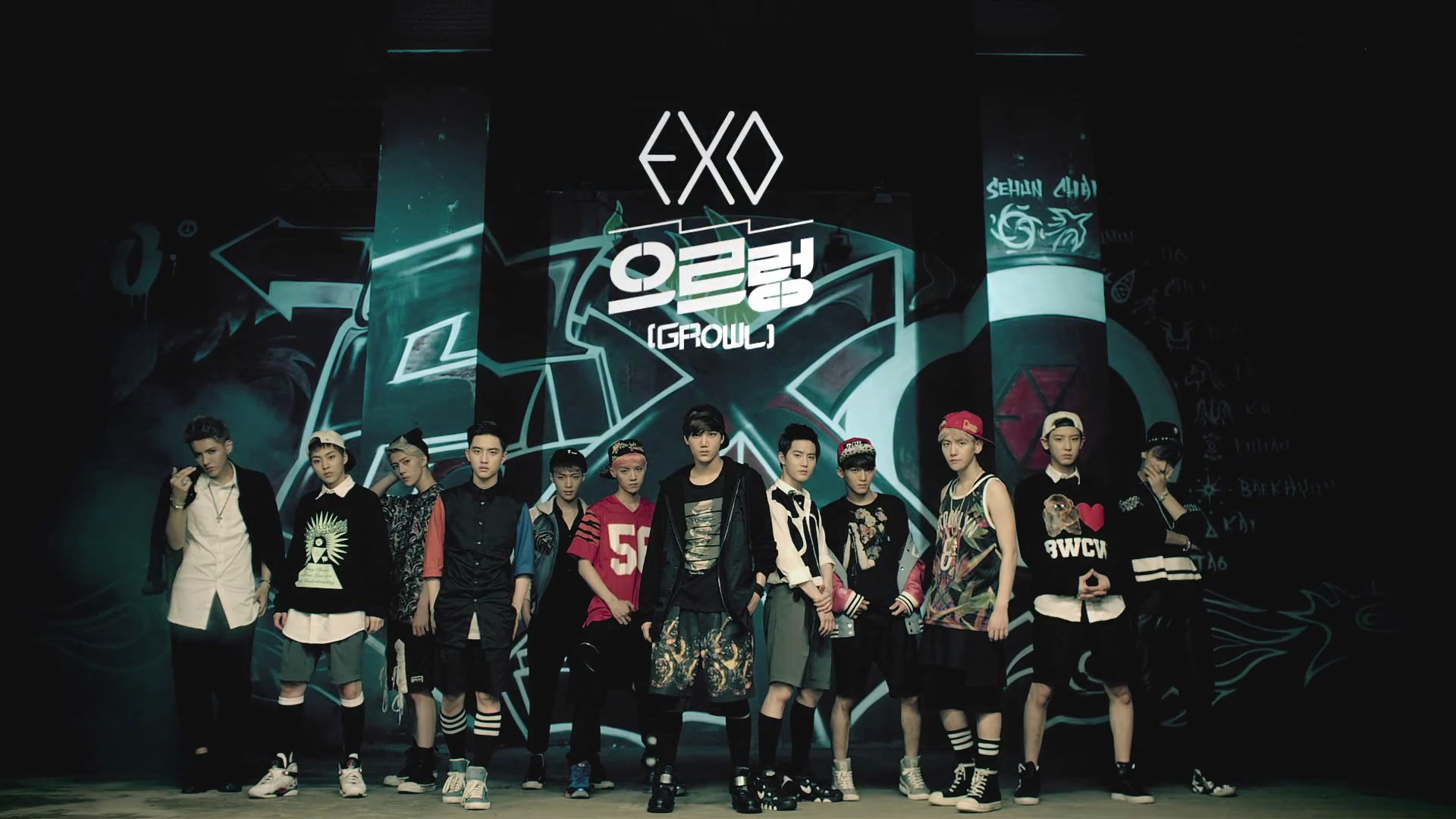 Awesome Exo free background ID:74308 for hd 1080p PC