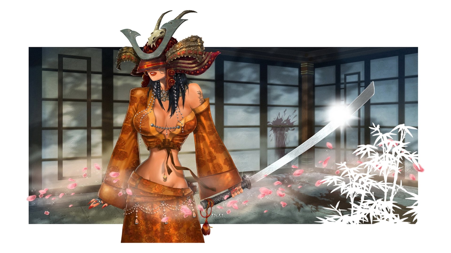 Download full hd Samurai PC wallpaper ID:45548 for free