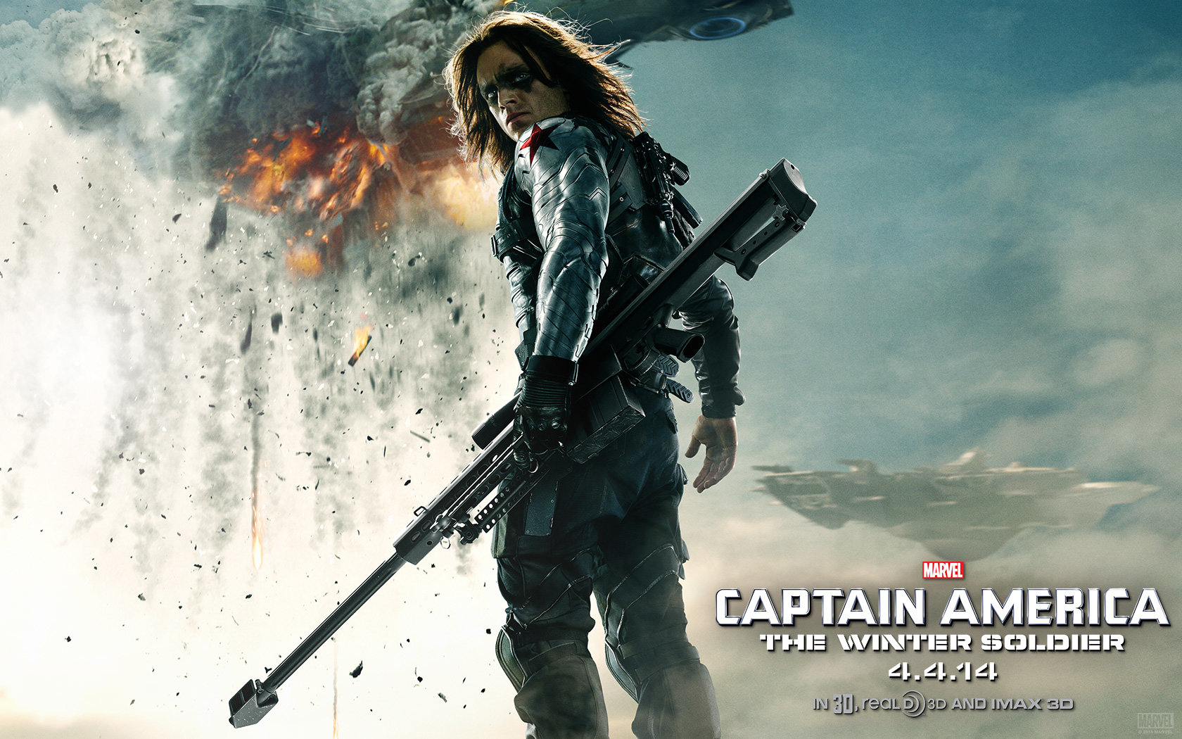 Free download Captain America: The Winter Soldier wallpaper ID:497701 hd 1680x1050 for computer