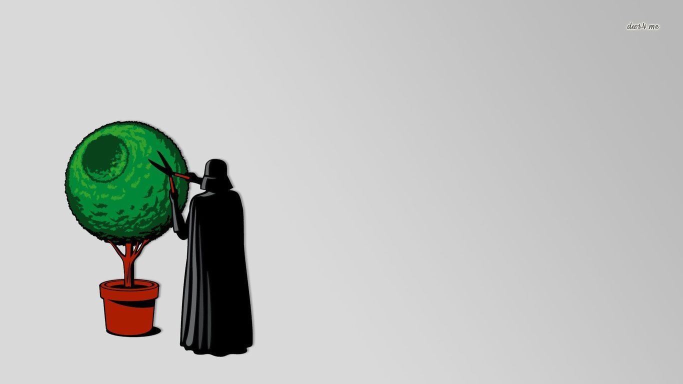 Download hd 1366x768 Funny Star Wars PC wallpaper ID:376011 for free