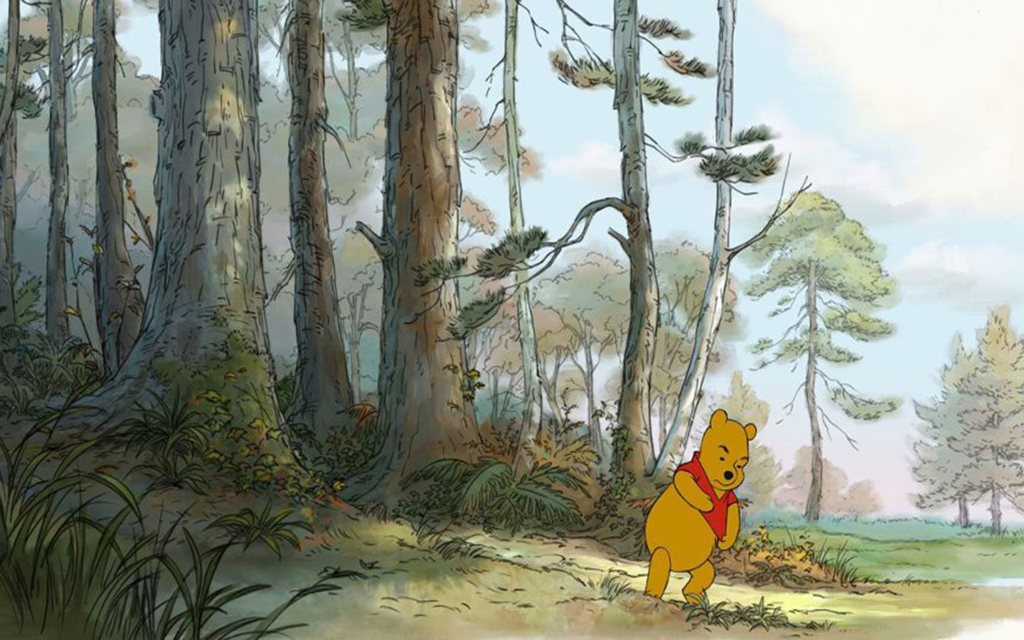 Free download Winnie The Pooh background ID:74447 hd 1440x900 for PC