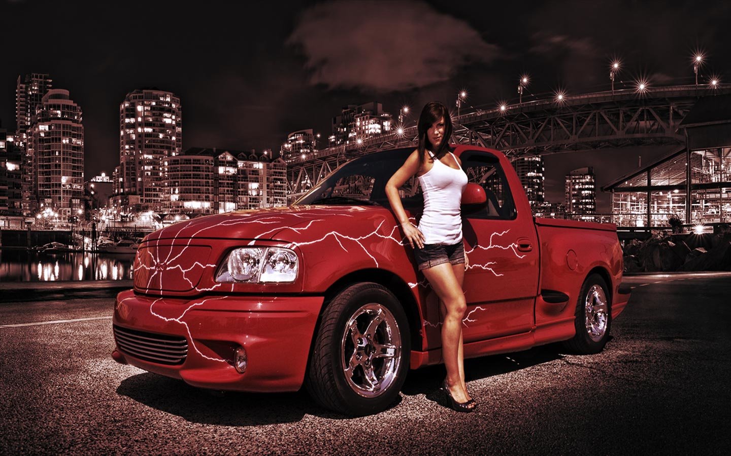 Awesome Girls and Cars free background ID:219129 for hd 1440x900 PC