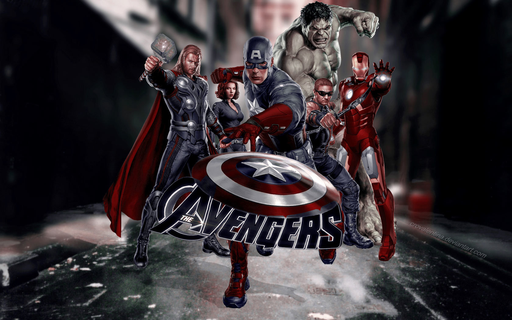 Download hd 1680x1050 The Avengers desktop wallpaper ID:347530 for free