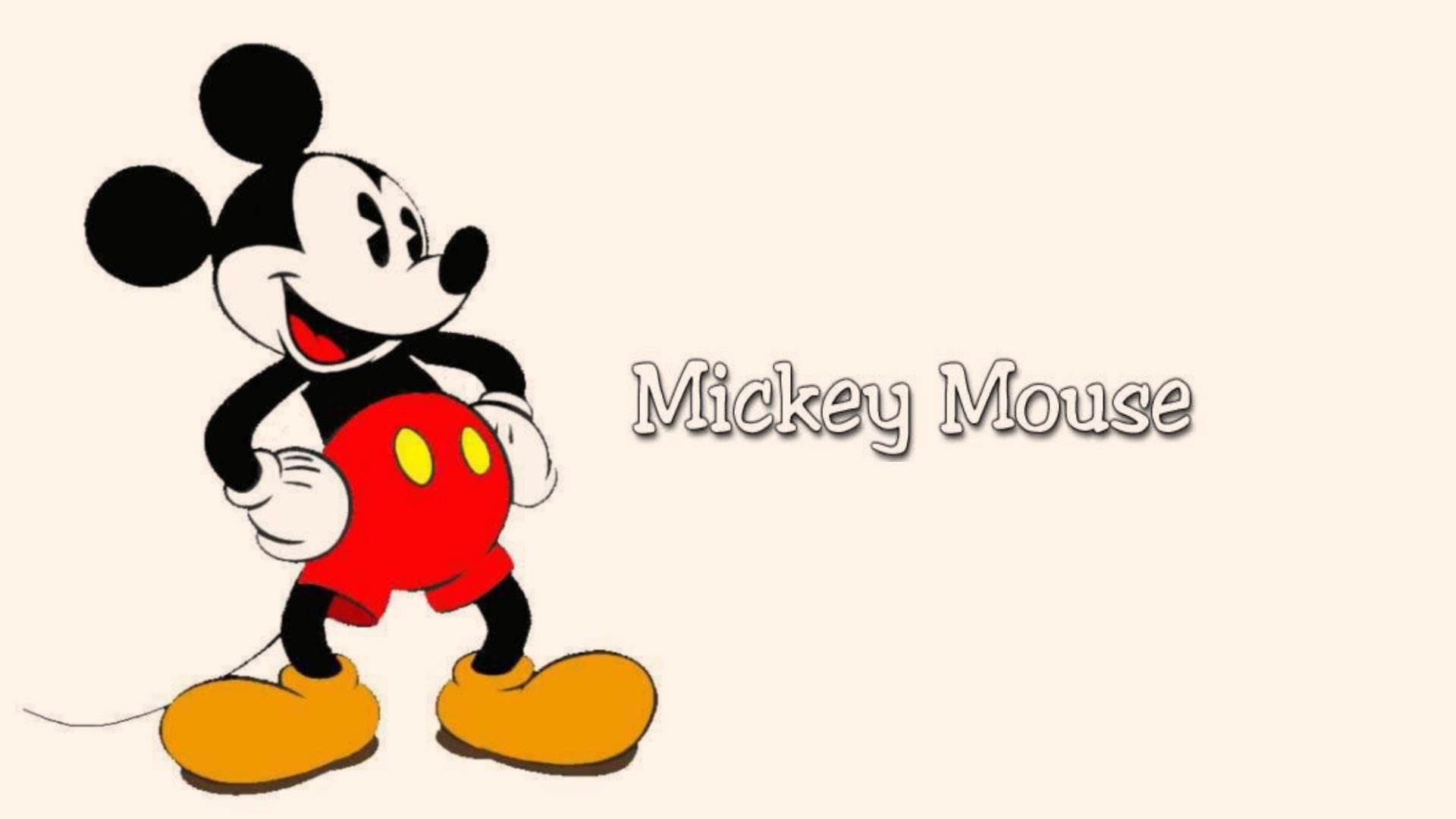 Download hd 1920x1080 Mickey Mouse desktop wallpaper ID:303826 for free