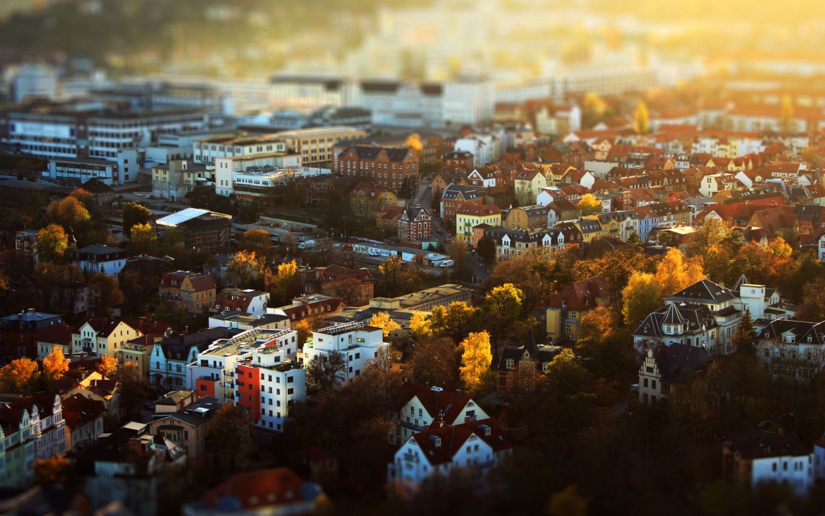 High resolution Tilt Shift hd 1680x1050 background ID:278033 for PC