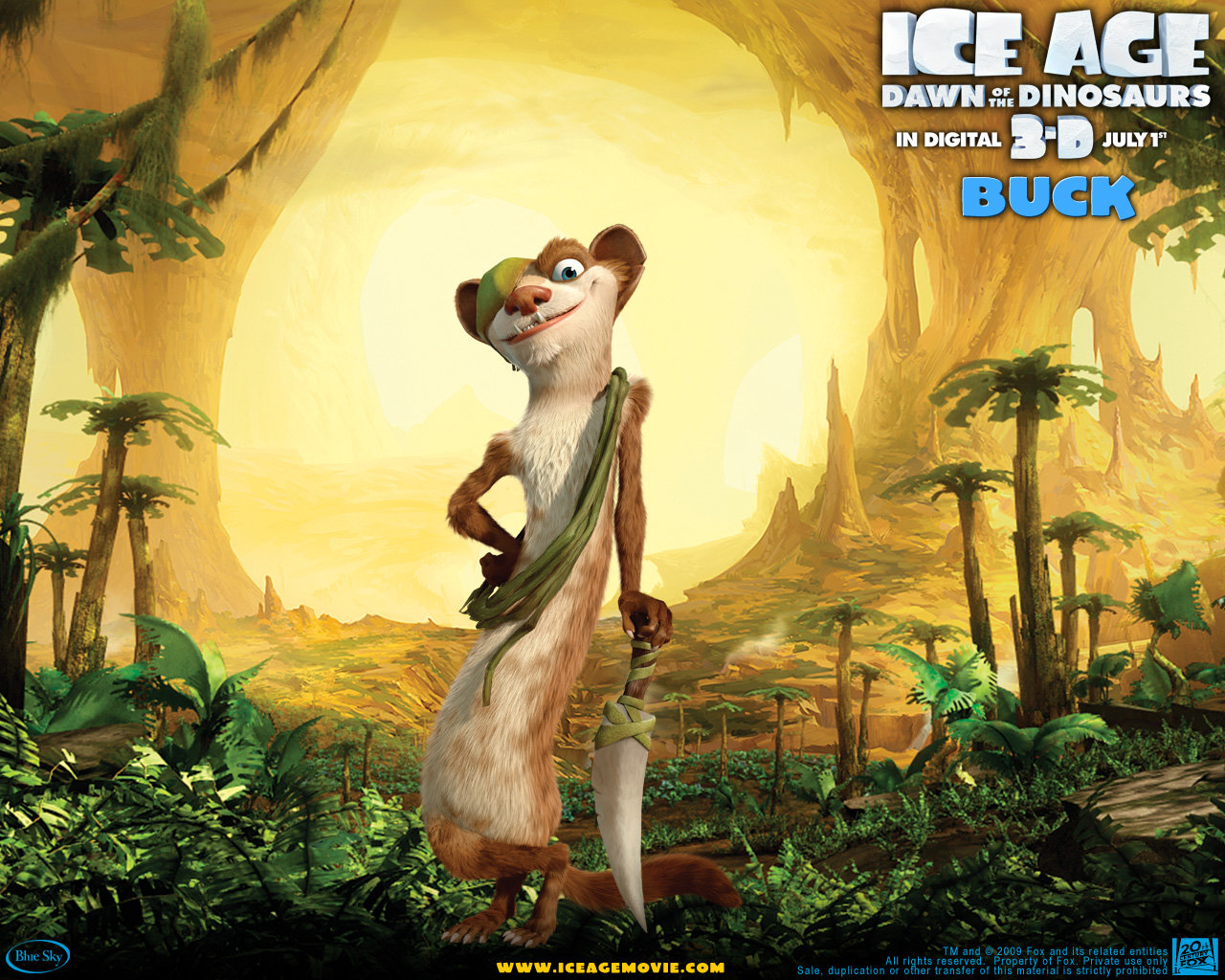 Best Ice Age: Dawn Of The Dinosaurs background ID:138126 for High Resolution hd 1280x1024 PC