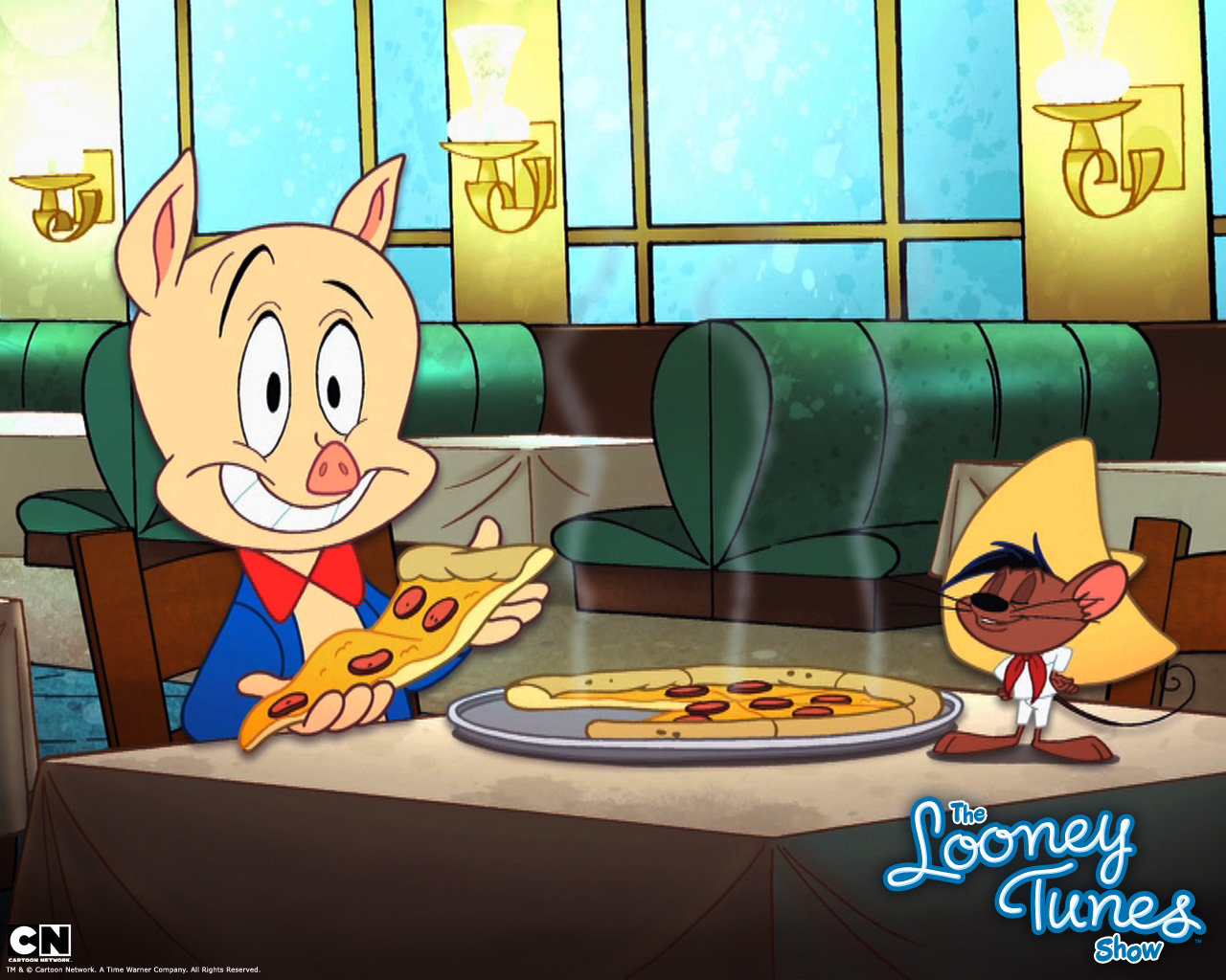 Download hd 1280x1024 Porky Pig PC wallpaper ID:250544 for free