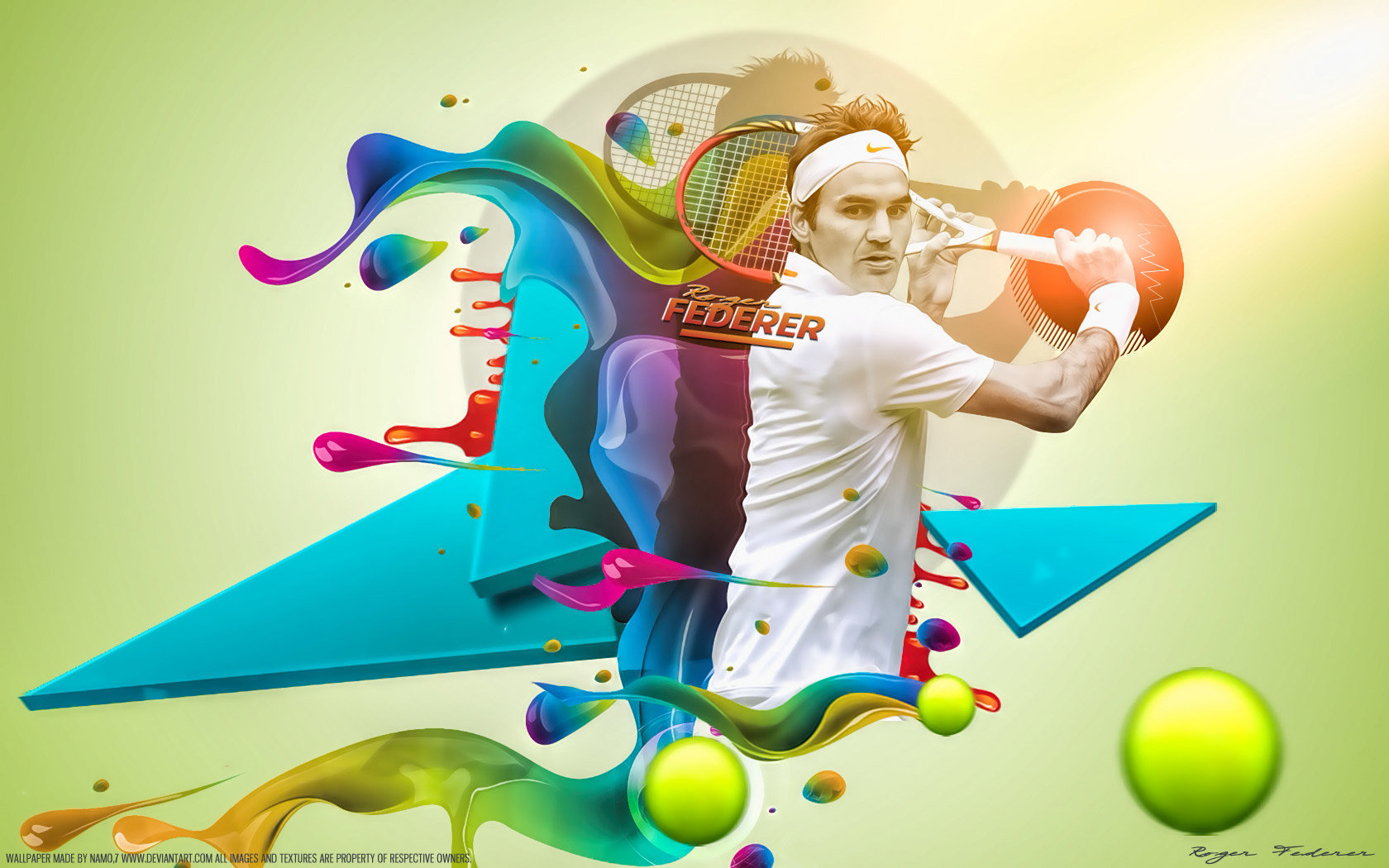Free Roger Federer high quality background ID:97116 for hd 1680x1050 PC