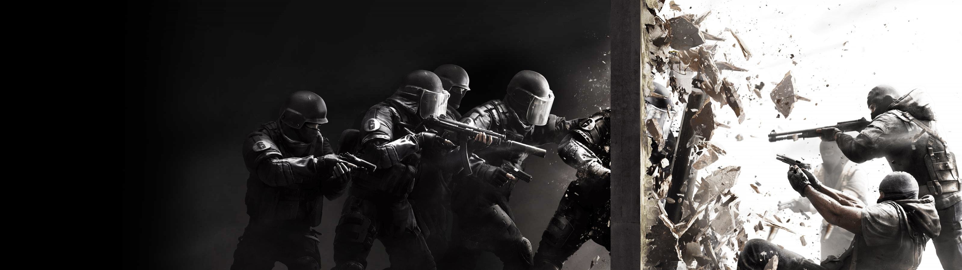 Download dual monitor 3200x900 Tom Clancy's Rainbow Six: Siege computer wallpaper ID:281747 for free