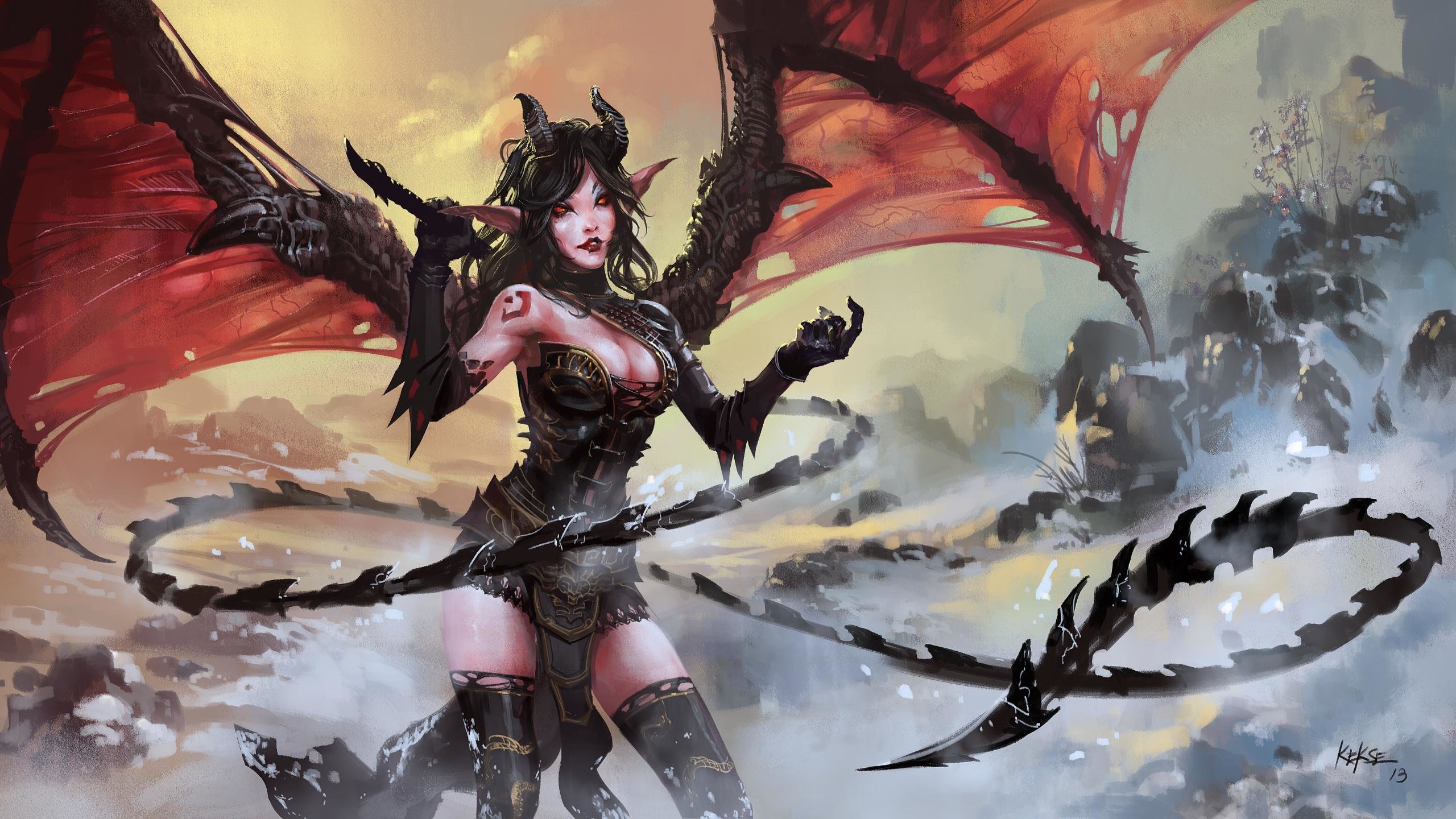 Best Demon background ID:12340 for High Resolution hd 2560x1440 PC