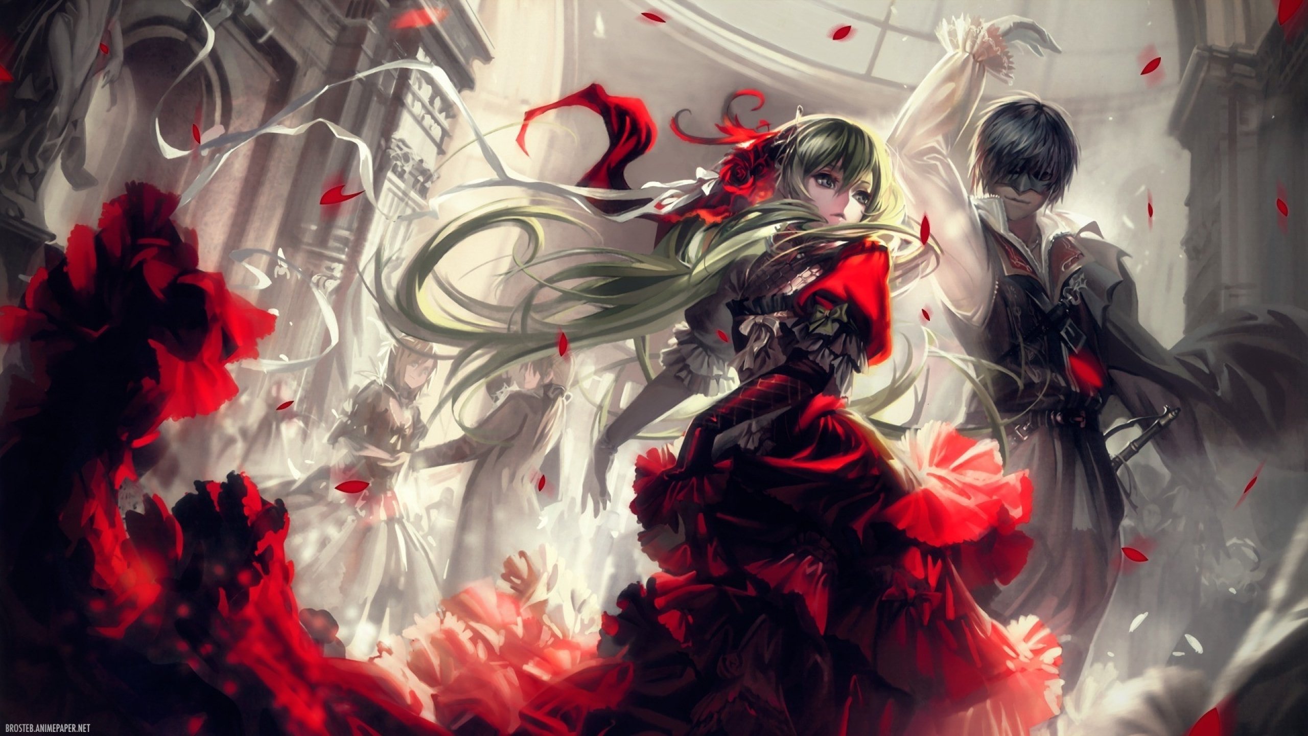 Free download Vocaloid background ID:218 hd 2560x1440 for PC