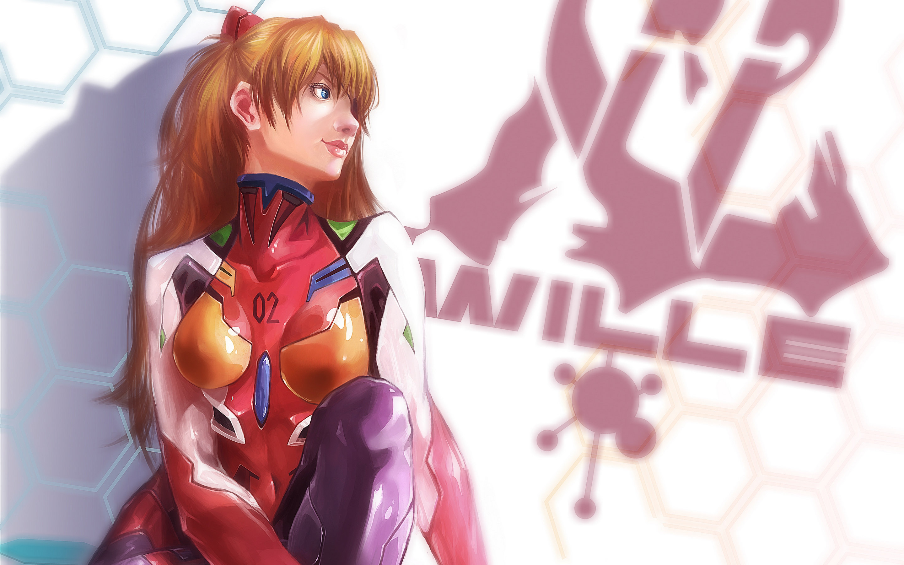 Download hd 2880x1800 Asuka Langley Sohryu PC background ID:215586 for free