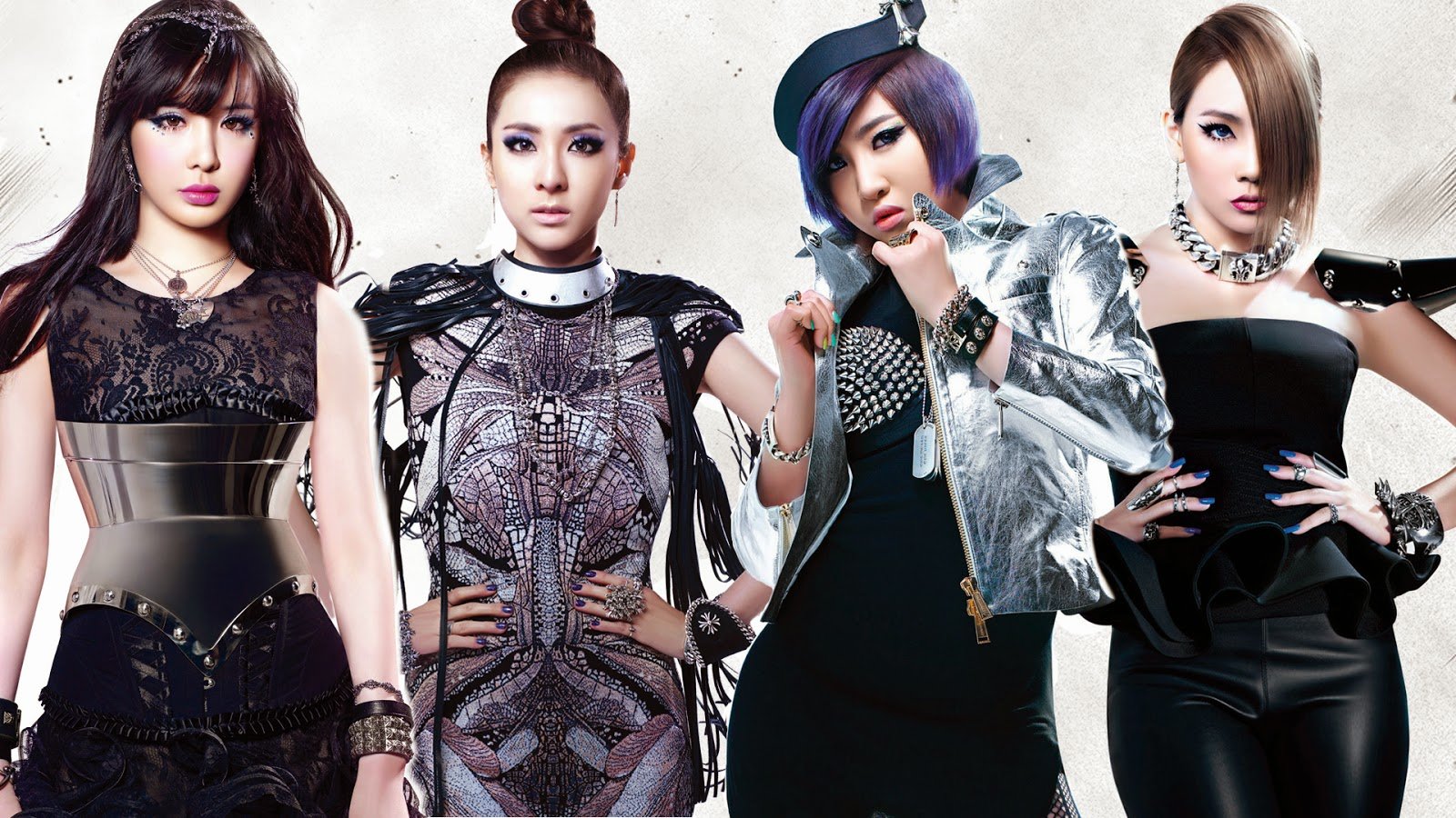 Download hd 1600x900 2NE1 computer background ID:22664 for free