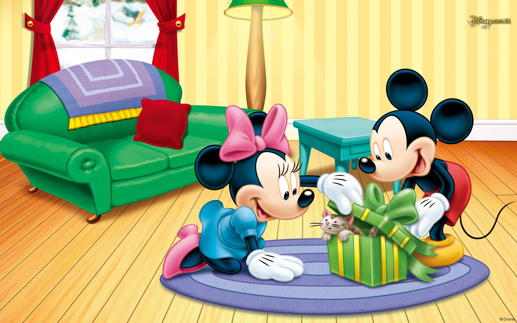 High resolution Mickey And Minnie hd 1680x1050 wallpaper ID:325008 for PC