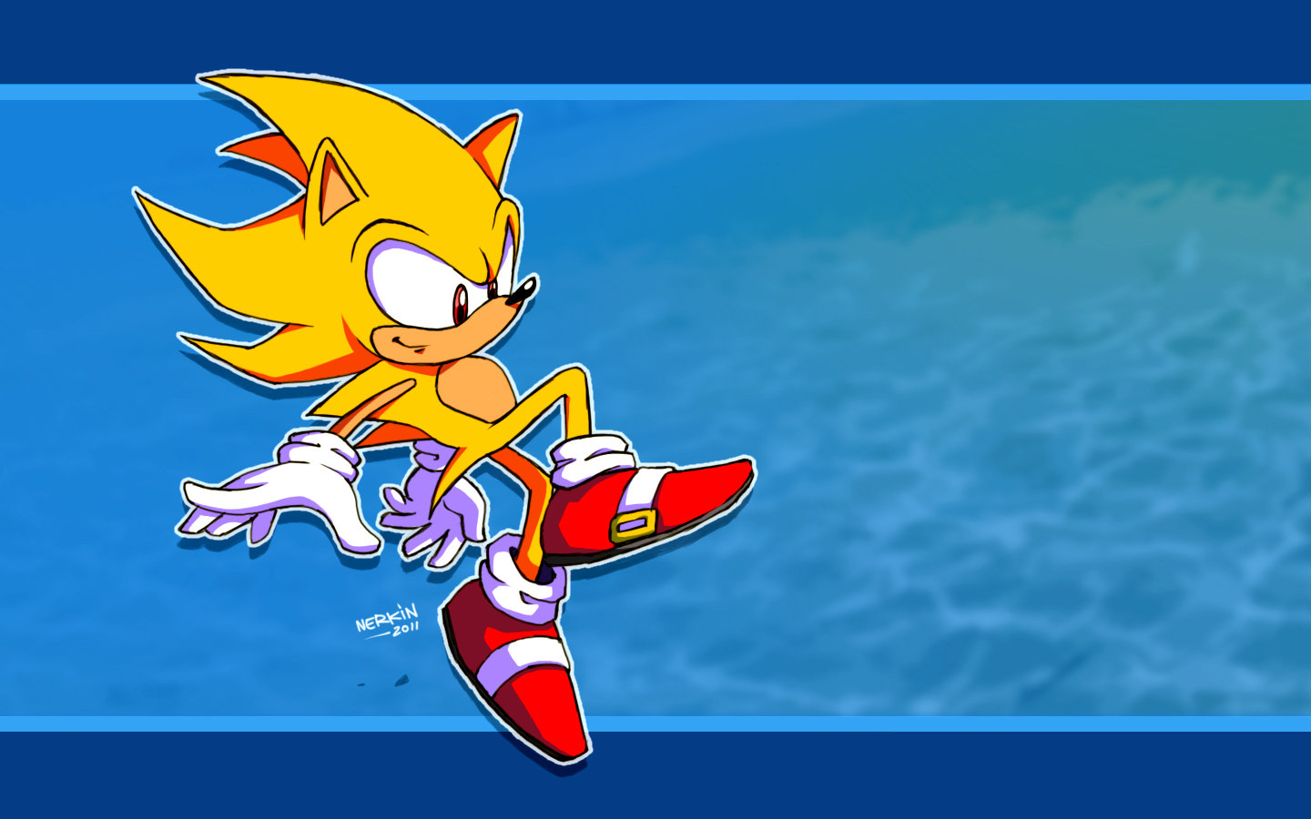 Free Super Sonic high quality background ID:52025 for hd 1440x900 desktop