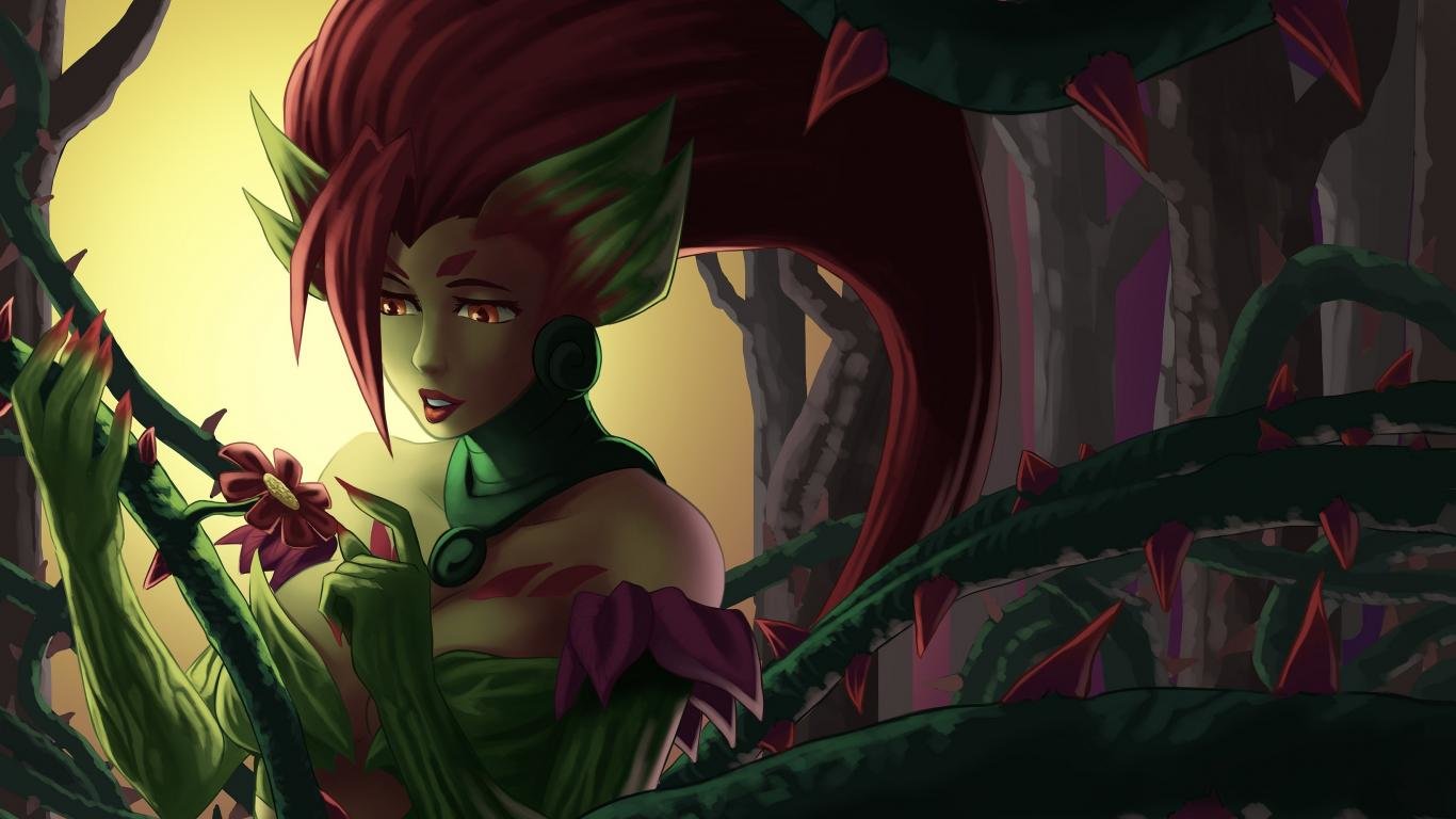 Awesome Zyra (League Of Legends) free wallpaper ID:172705 for 1366x768 laptop computer