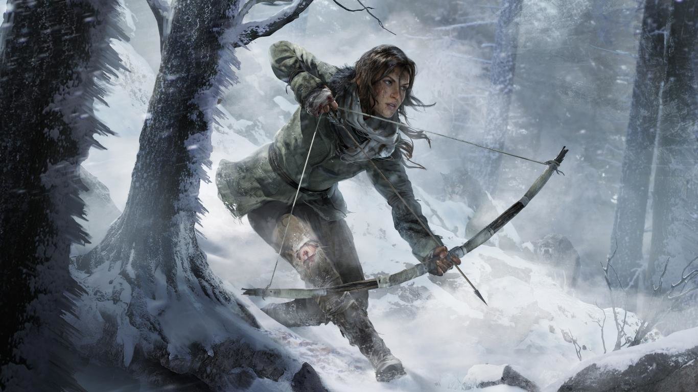 Free Tomb Raider (Lara Croft) high quality background ID:437306 for 1366x768 laptop desktop