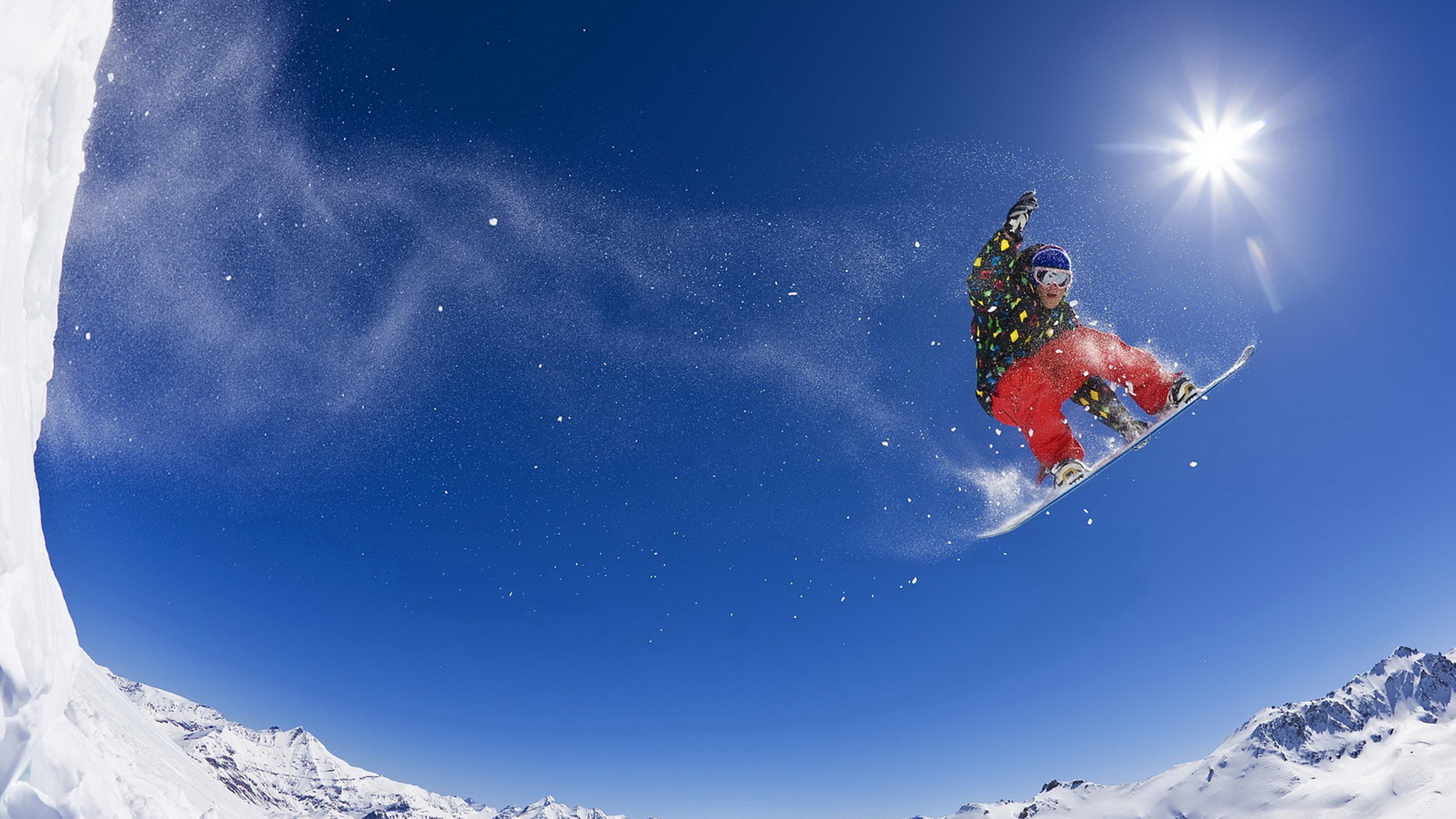 High resolution Snowboarding hd 2560x1440 background ID:55797 for PC