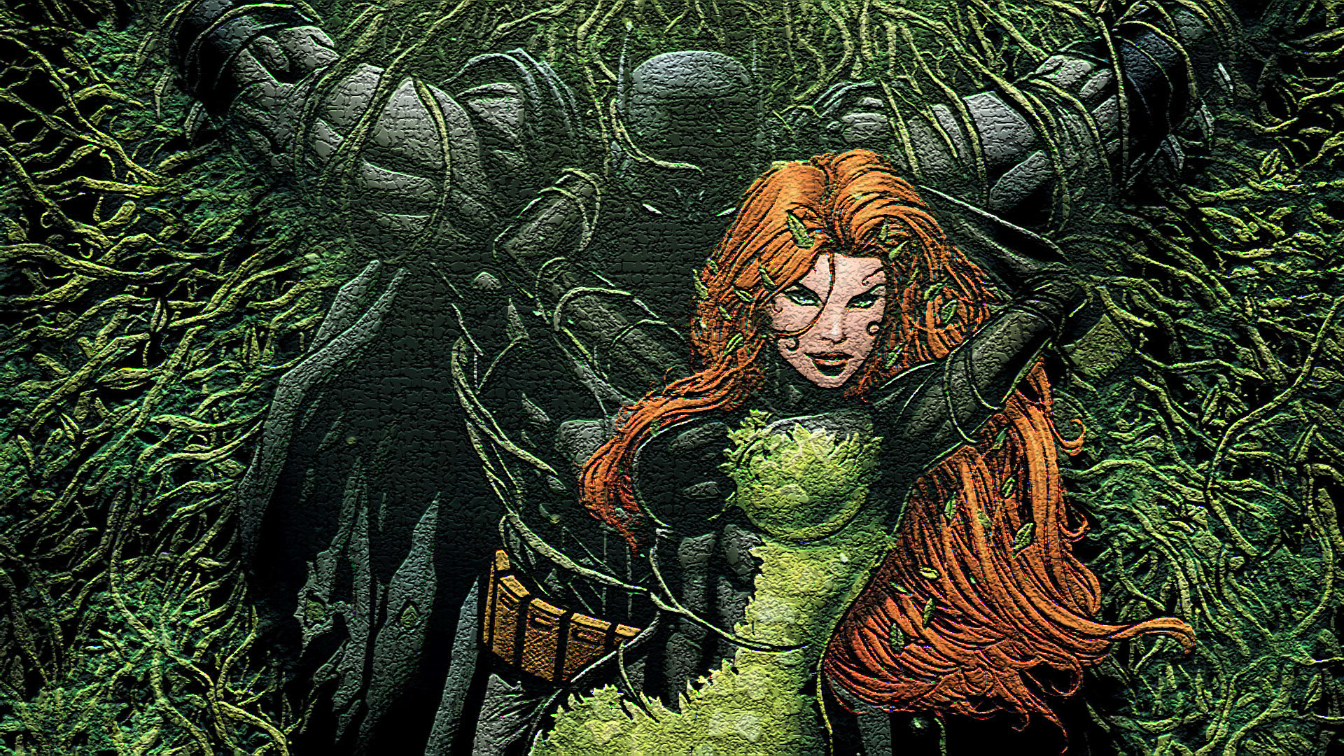High resolution Poison Ivy full hd 1920x1080 wallpaper ID:430625 for PC