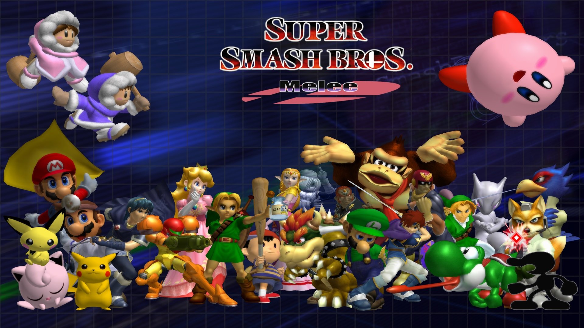 Download hd 1920x1080 Super Smash Bros. Melee computer background ID:61429 for free