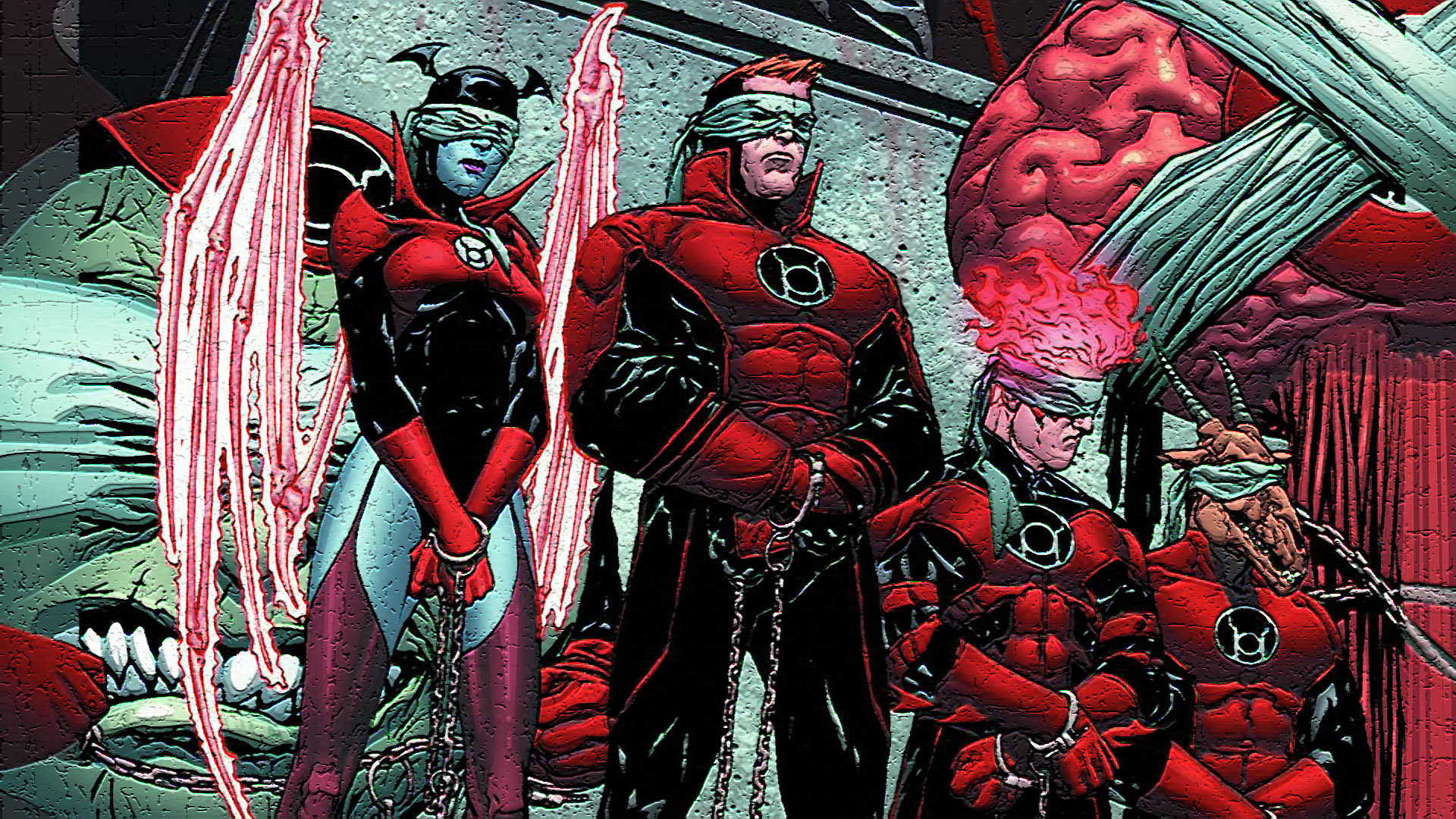 Free Red Lantern Corps high quality wallpaper ID:25961 for full hd 1920x1080 computer