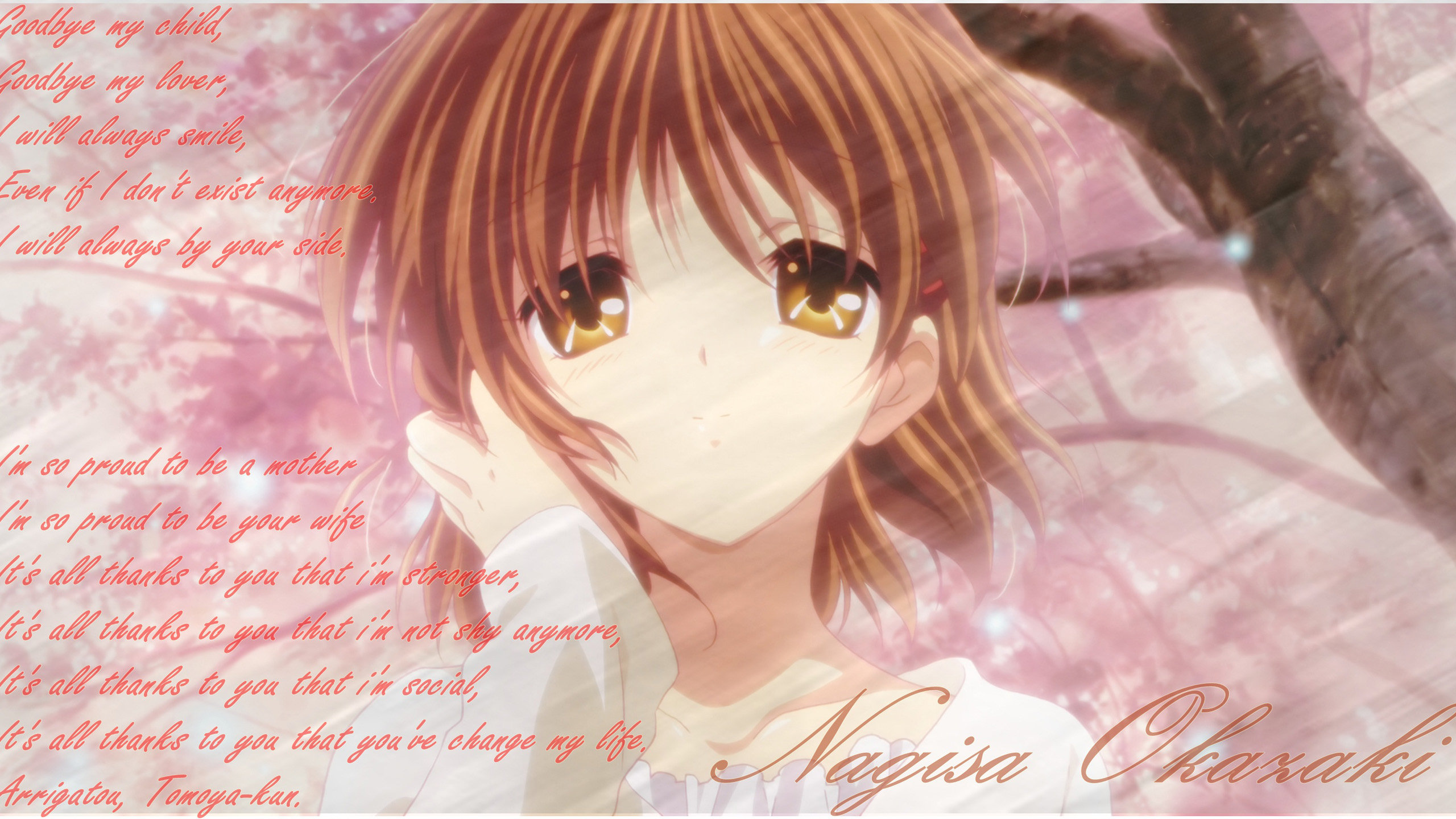 Awesome Clannad free wallpaper ID:318042 for hd 2560x1440 PC