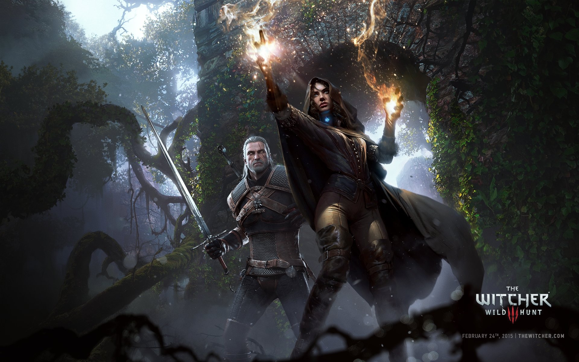 Download hd 1920x1200 The Witcher 3: Wild Hunt desktop wallpaper ID:17894 for free