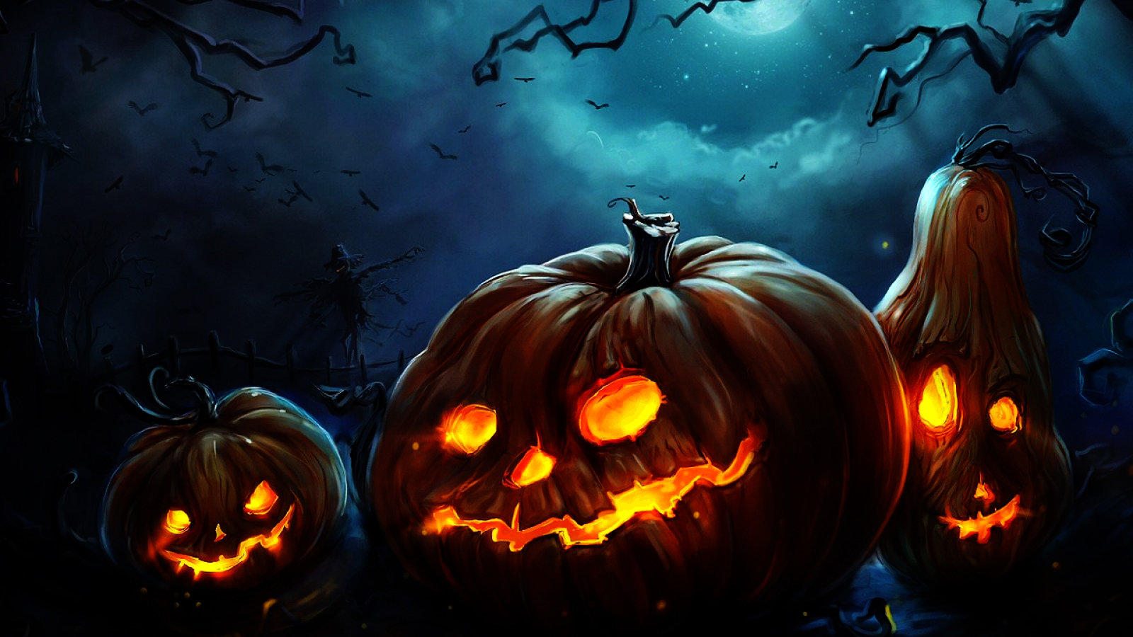 Awesome Halloween free background ID:402232 for hd 1600x900 PC