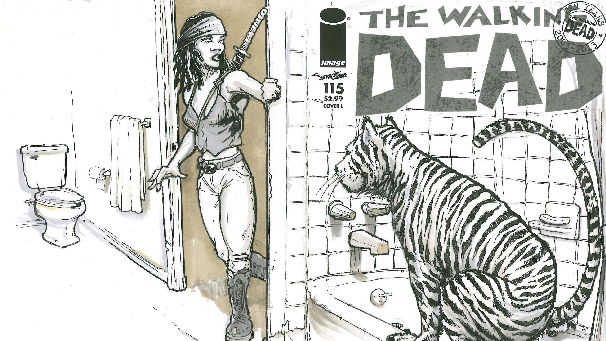 Awesome Walking Dead Comics free wallpaper ID:84357 for hd 2560x1440 desktop