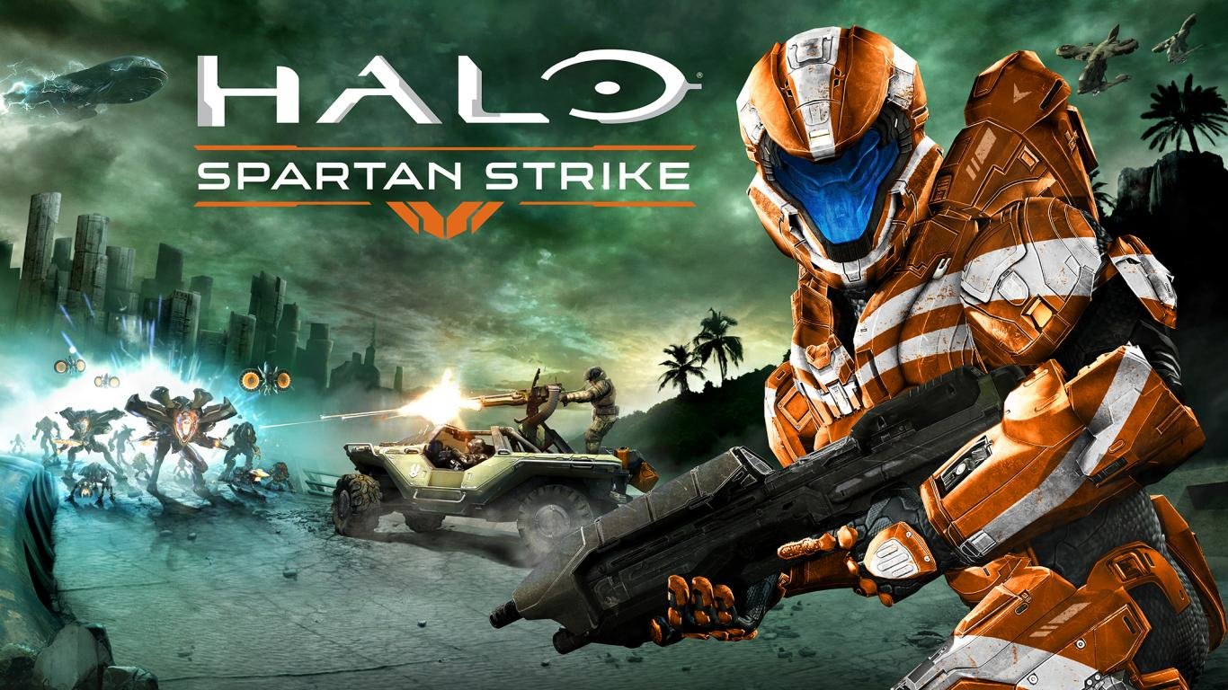 High resolution Halo: Spartan Strike 1366x768 laptop background ID:42919 for PC