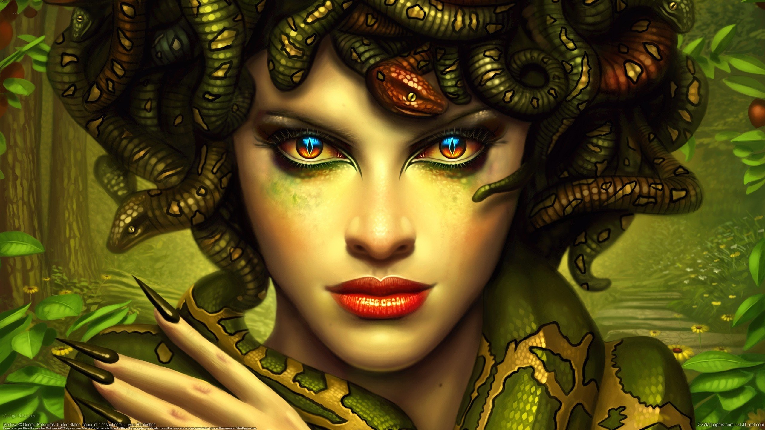 Free Medusa high quality background ID:150757 for hd 2560x1440 PC