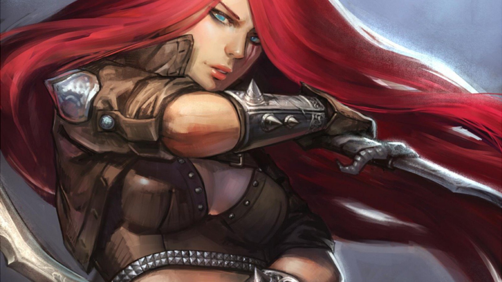 High resolution Katarina (League Of Legends) hd 1600x900 wallpaper ID:173172 for PC