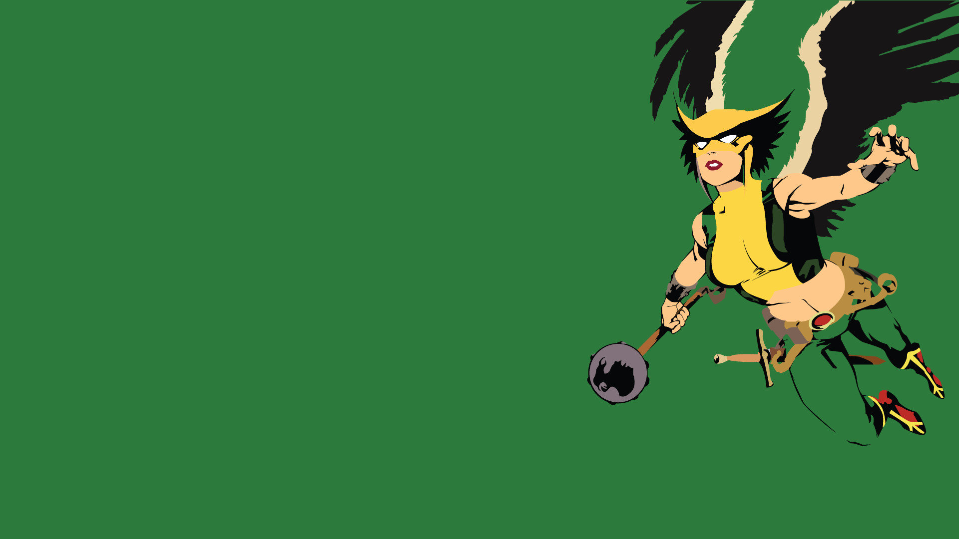 Free download Hawkgirl background ID:212095 1080p for PC
