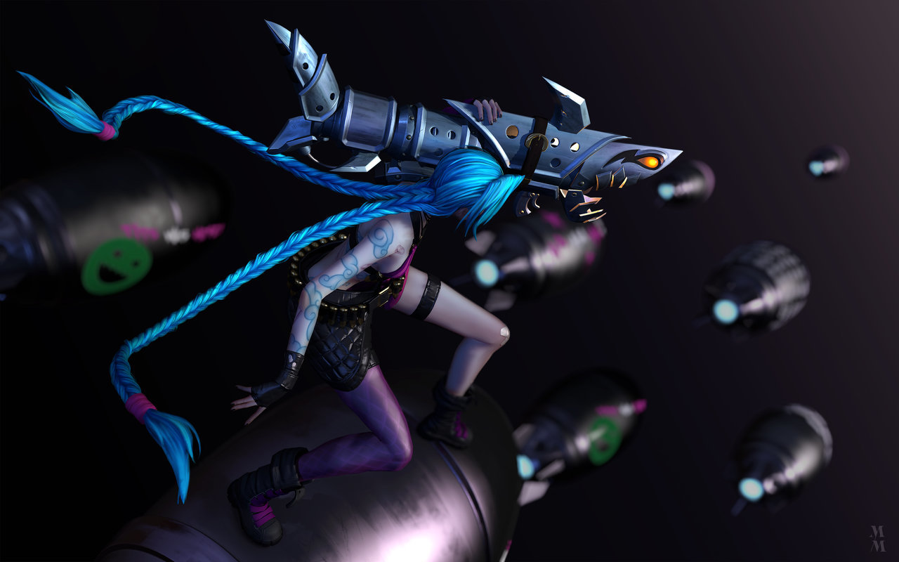 Free Jinx (League Of Legends) high quality wallpaper ID:171551 for hd 1280x800 PC