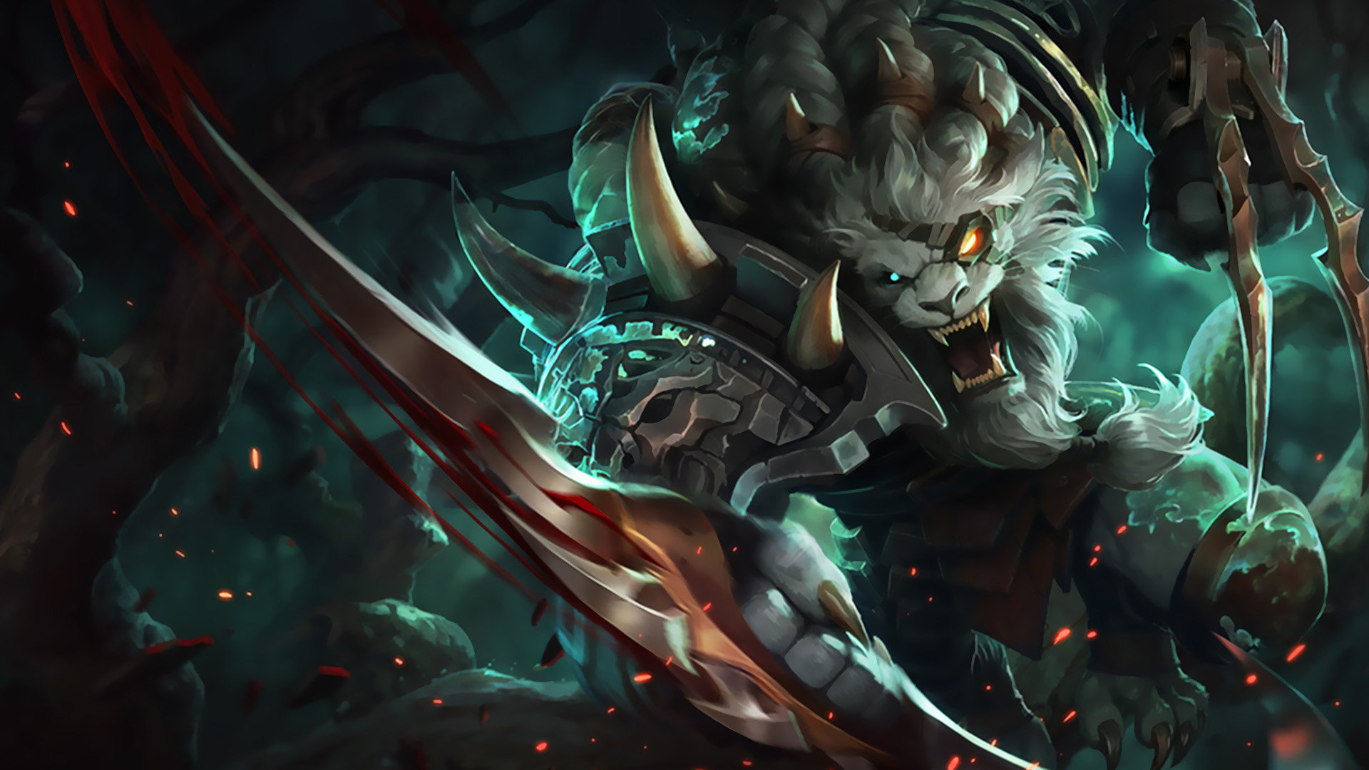 Awesome Rengar (League Of Legends) free background ID:170961 for hd 1920x1080 PC