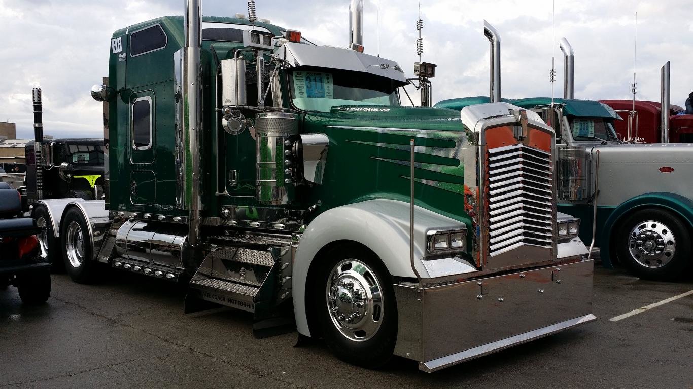 Free download Kenworth background ID:474848 1366x768 laptop for PC