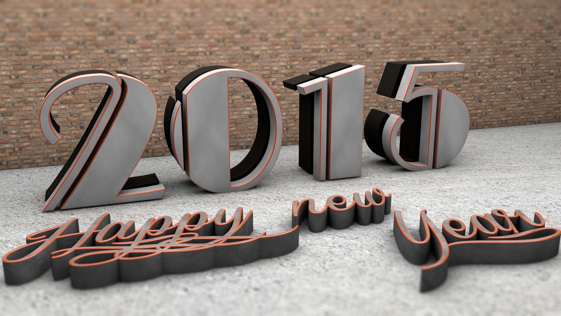 Best New Year 2015 background ID:156214 for High Resolution 1080p desktop