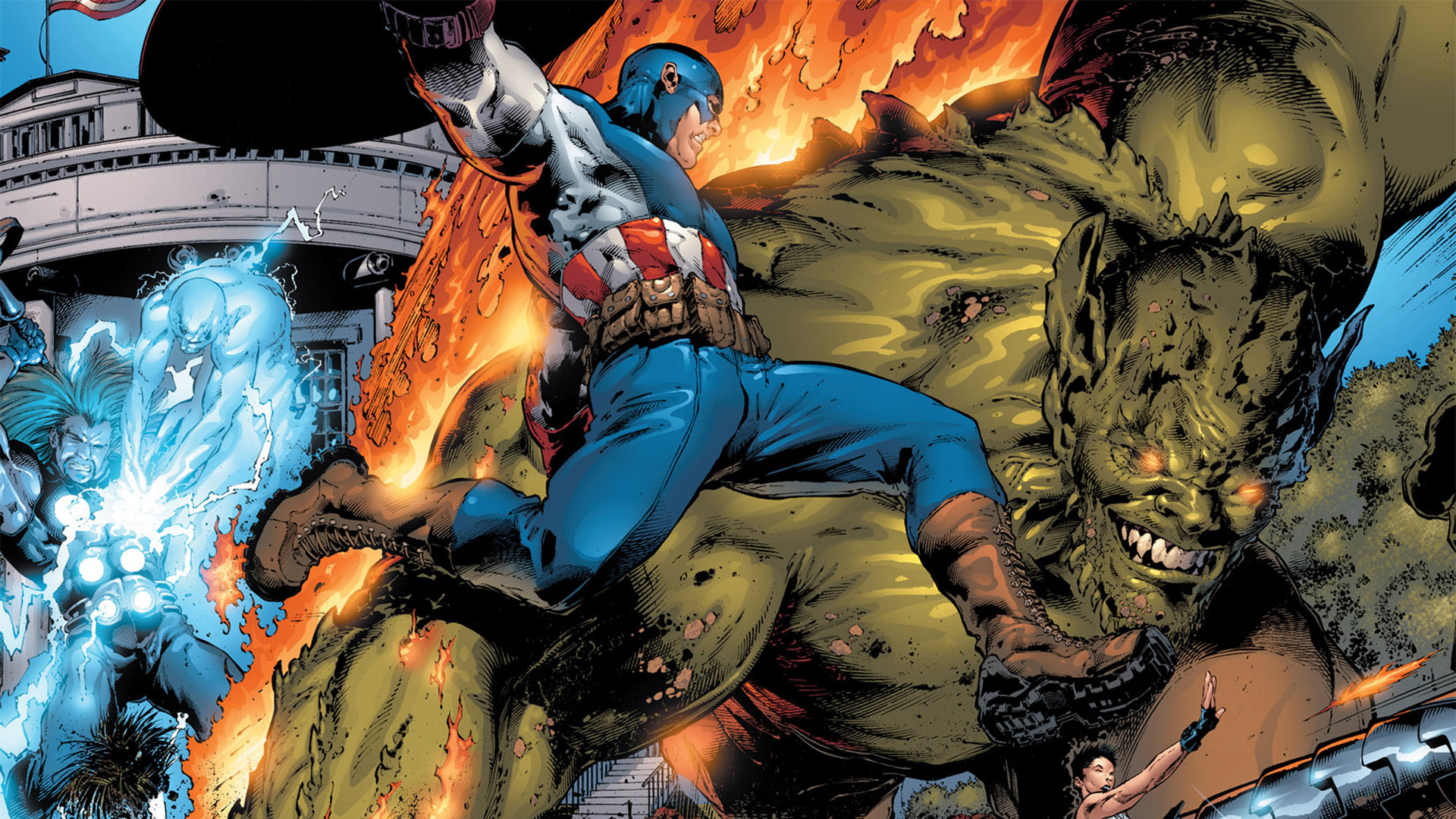 Free Captain America (Marvel comics) high quality background ID:292804 for hd 1080p PC