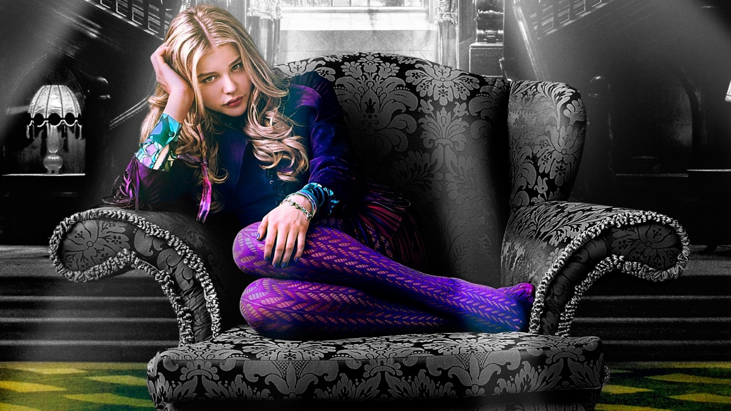 Download hd 2560x1440 Chloe Grace Moretz computer background ID:213675 for free