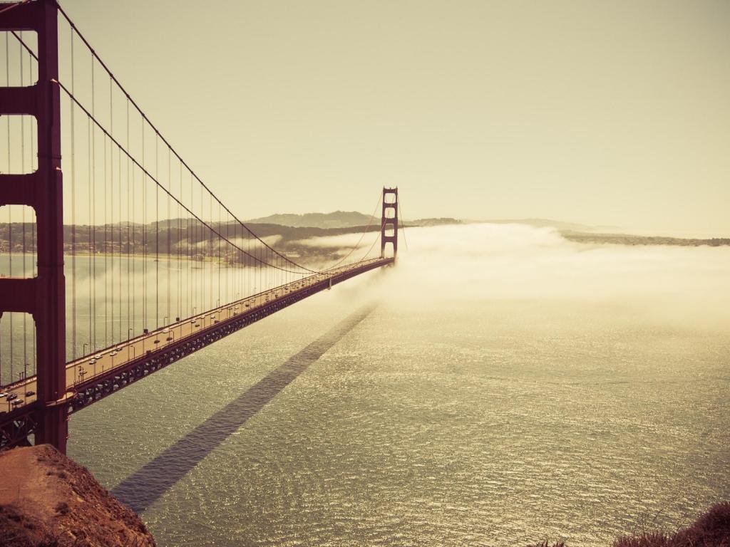 Download hd 1024x768 Golden Gate computer background ID:494546 for free