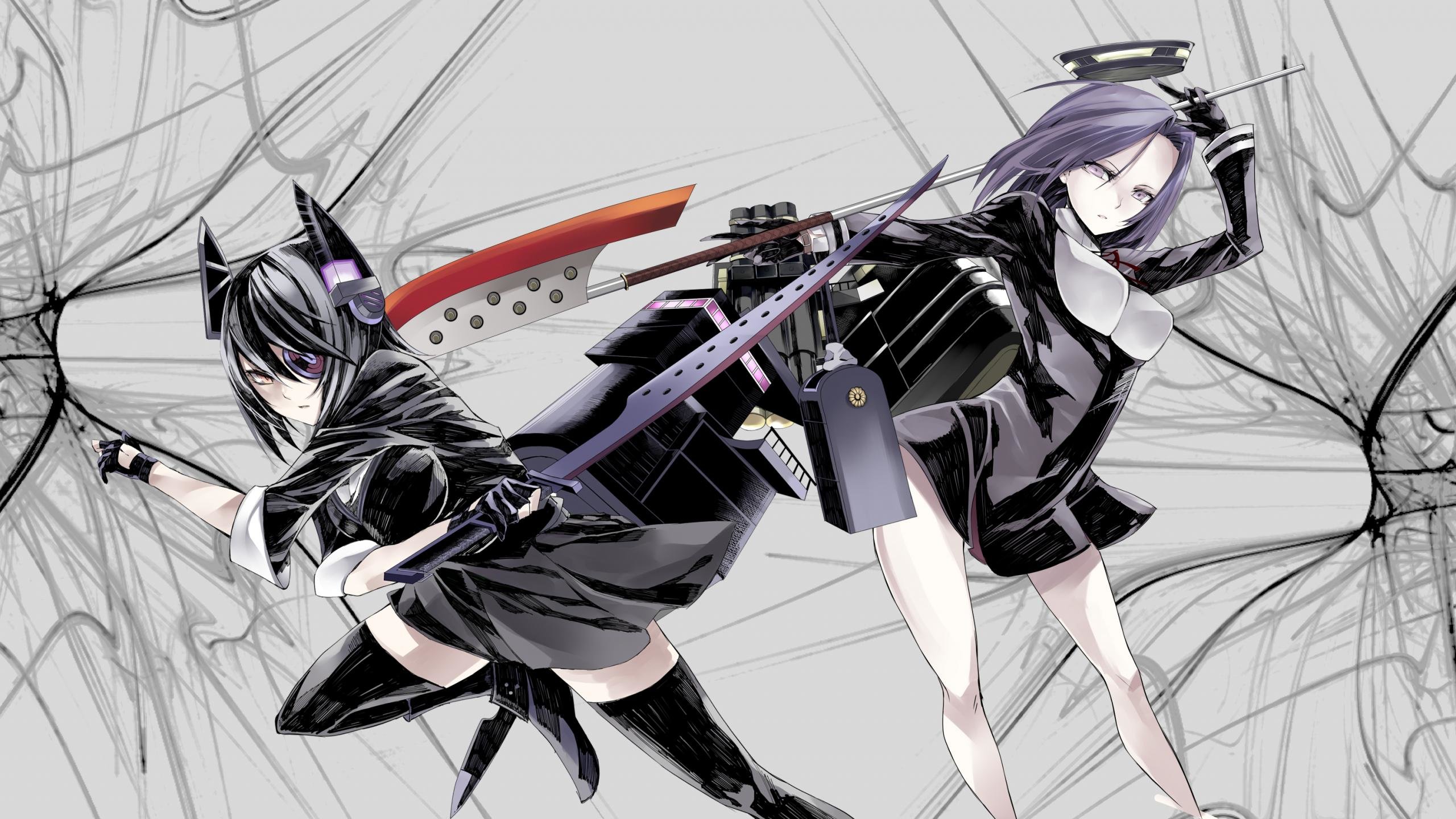 Awesome Tenryuu (Kancolle) free wallpaper ID:330951 for hd 2560x1440 computer