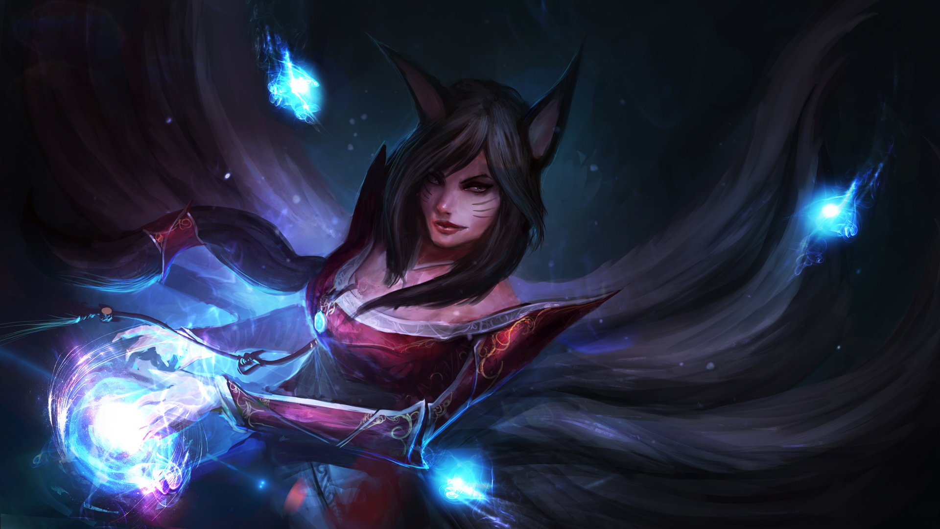 Awesome Ahri (League Of Legends) free wallpaper ID:173112 for full hd desktop